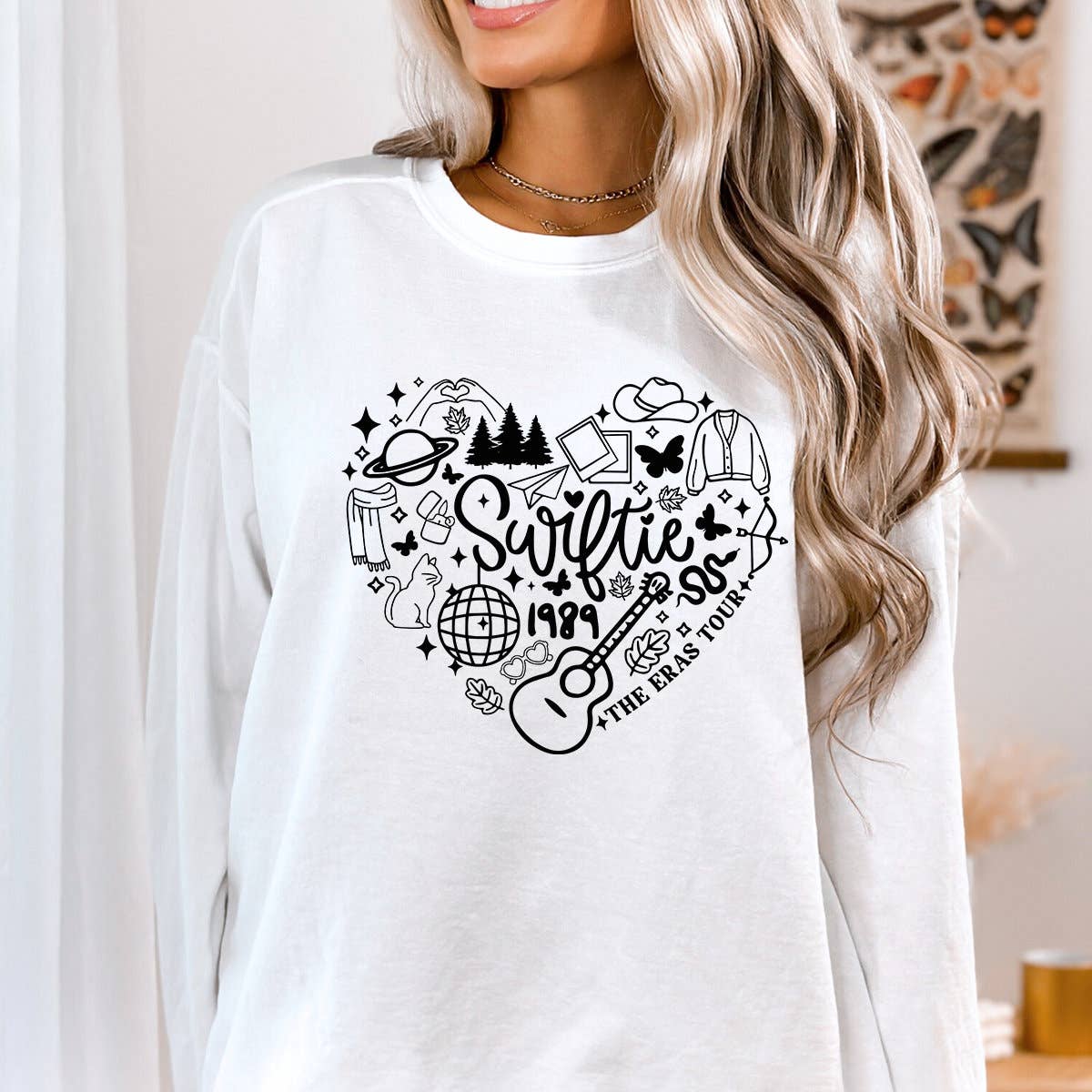 Heartfelt Swiftie Retro Era Tour Sweatshirt Design Bundle