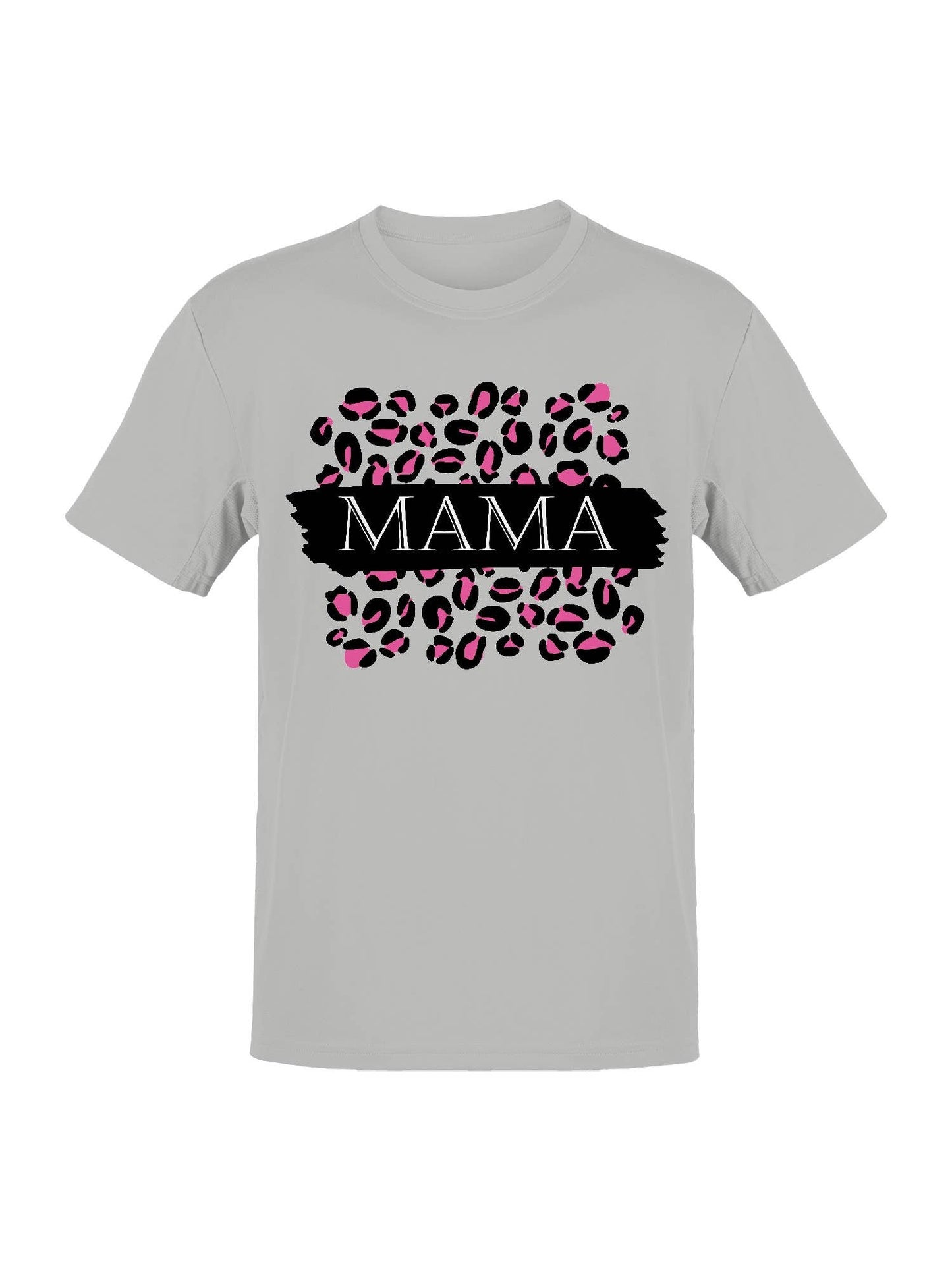 Bold Mama Leopard Print Design Women's T-Shirt