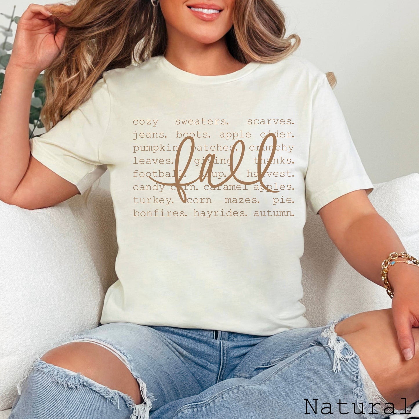 Fall Things Women’S Fall Graphic Tee | Bella Canvas