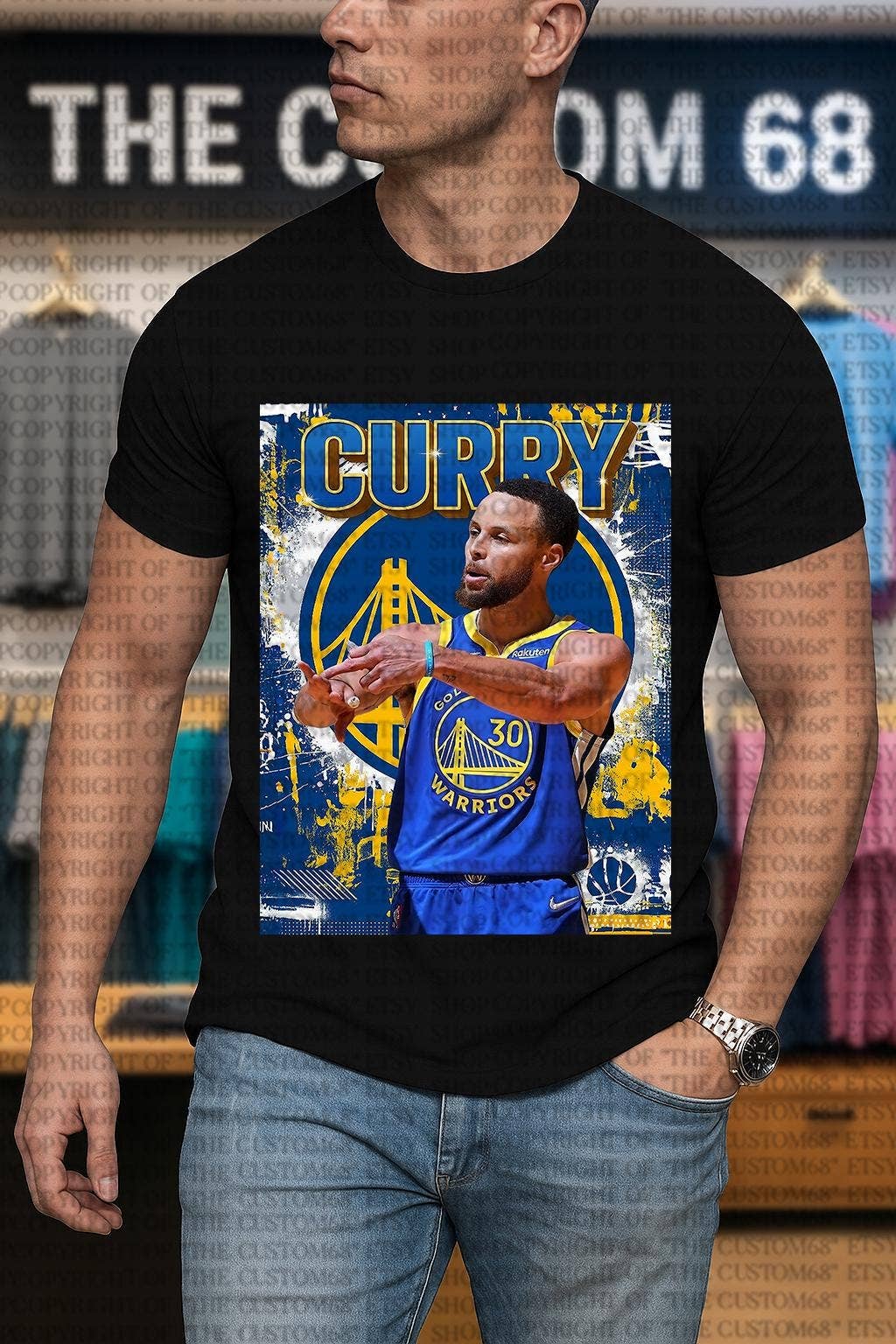 Steph Curry Gsw Basketball Tee Sport Tee Vintage 90's Shirt