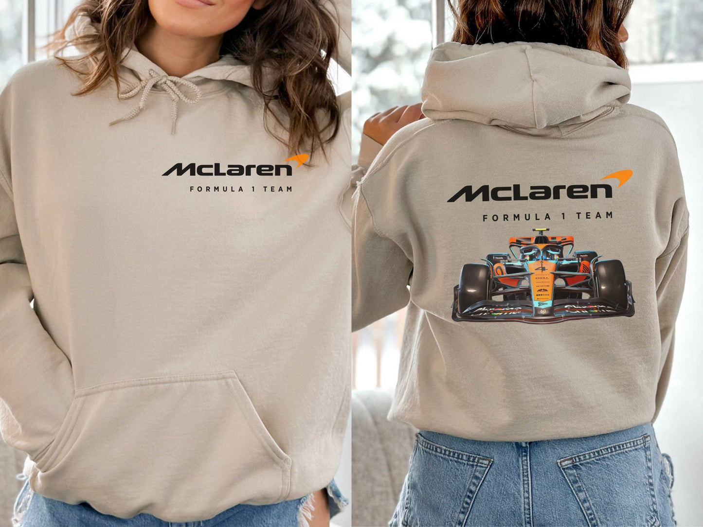 Mclaren F1 Hoodie Lando Norris Oscar Piastri Merch