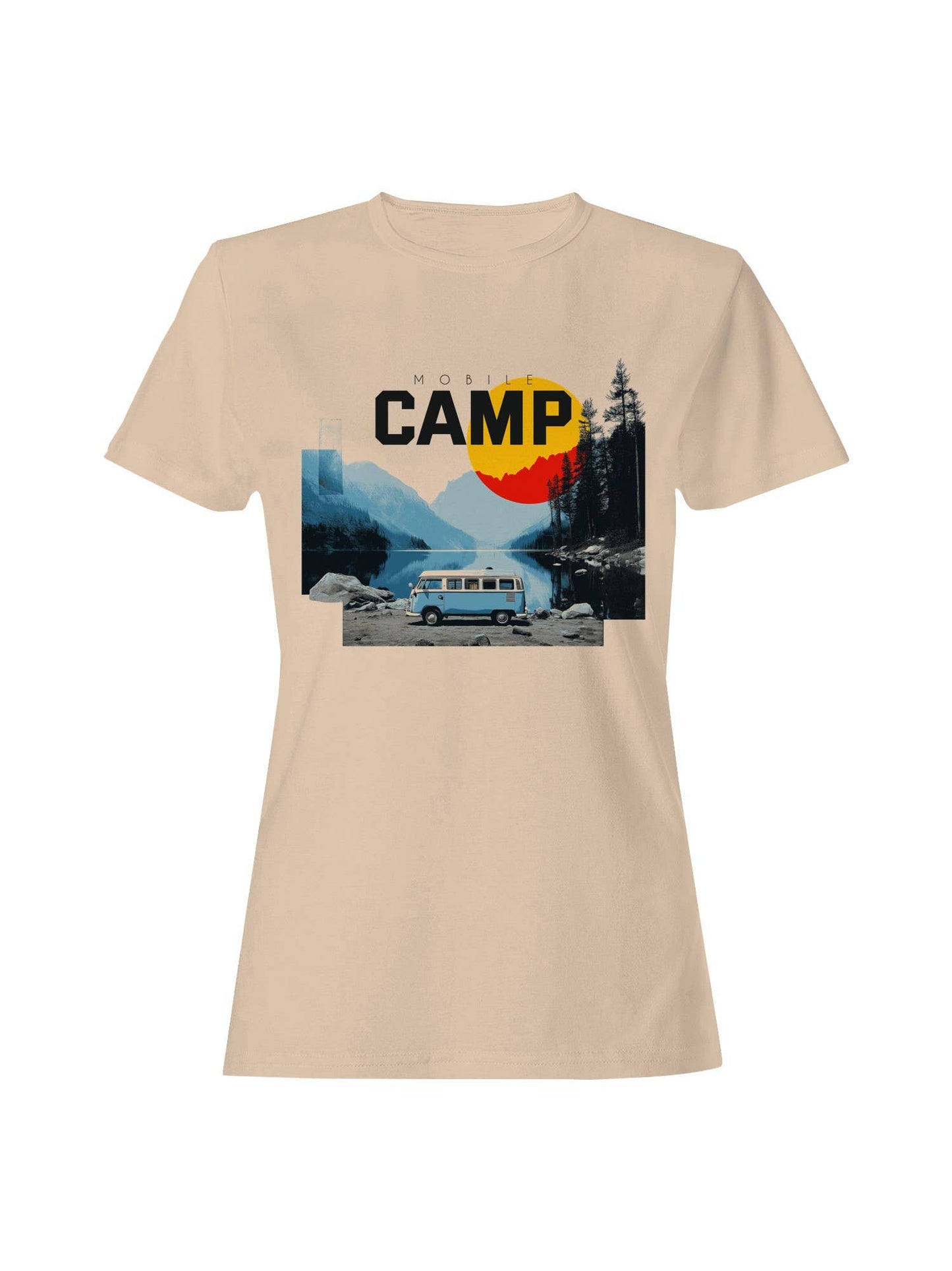 Retro Van Adventure Graphic Women's T-Shirt