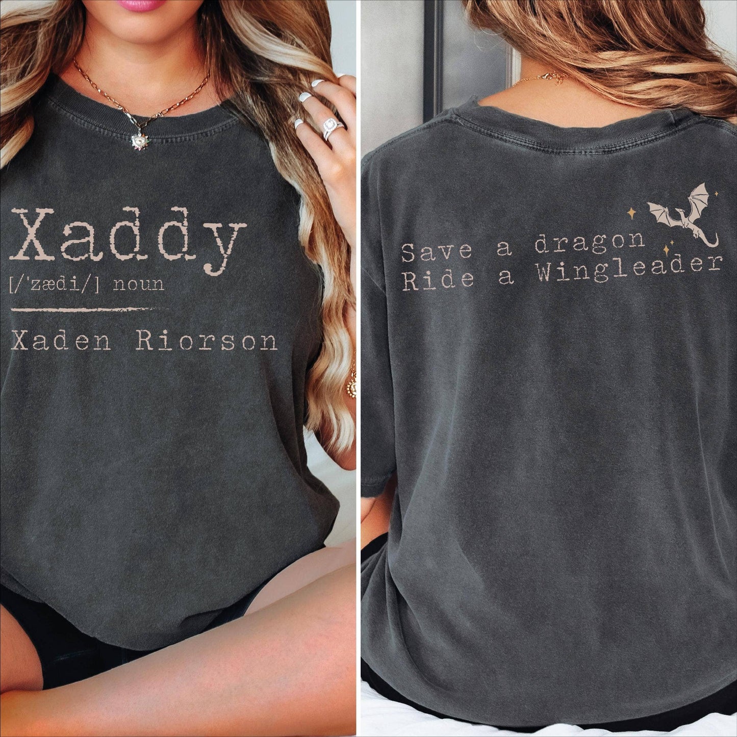 Dragon Riders Fantasy Bookish Tee - Book Lover Apparel