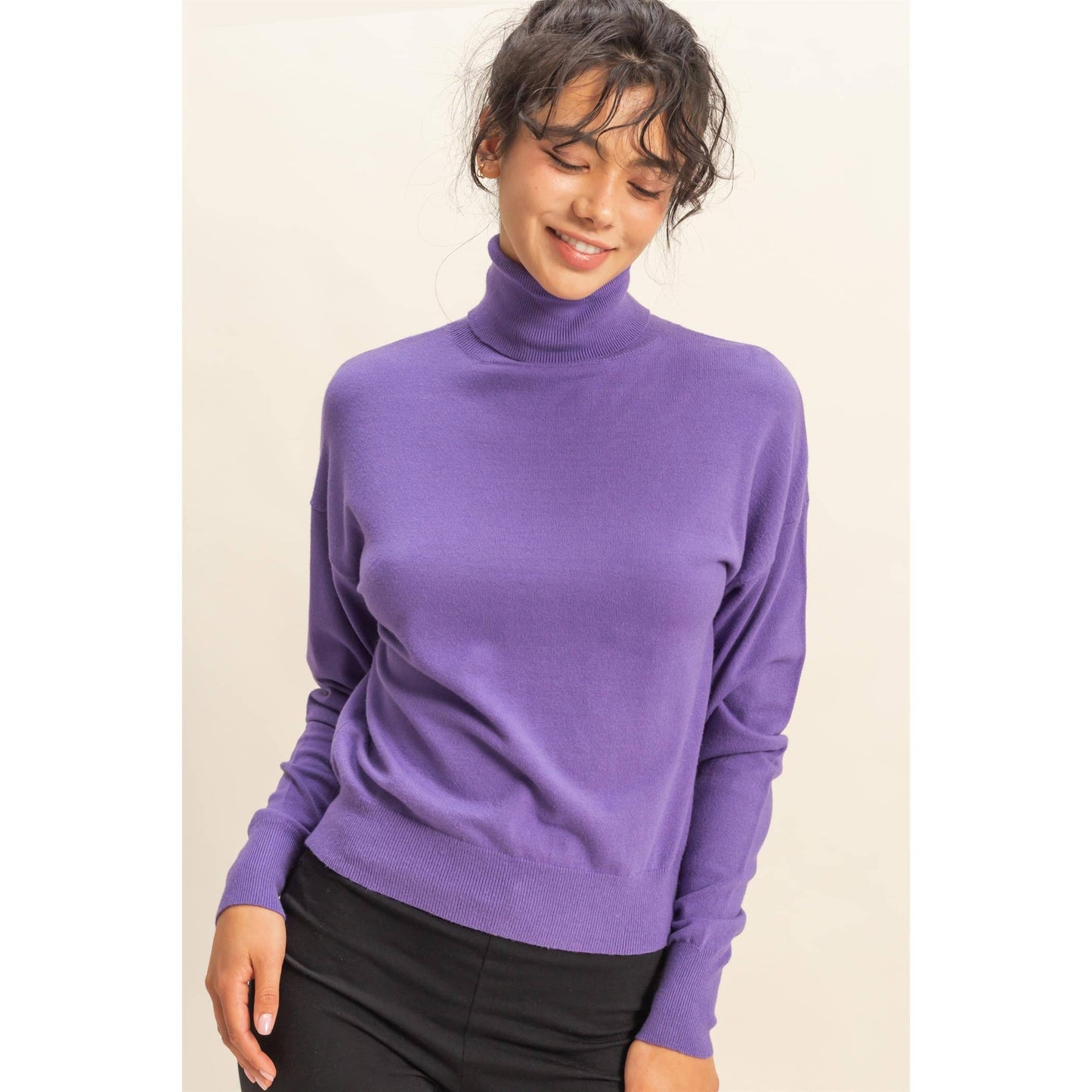 Long Sleeve Turtleneck Sweater