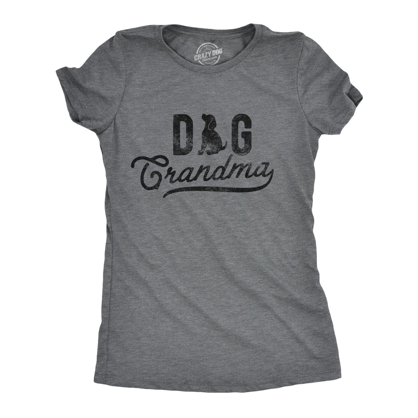 Dog Grandma Women's Tshirt Dog Graphic Tee Western Plus Size
