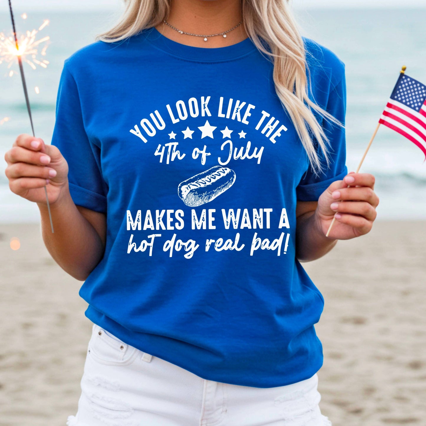 You Look Like the 4th of July Graphic Tee | Gildan