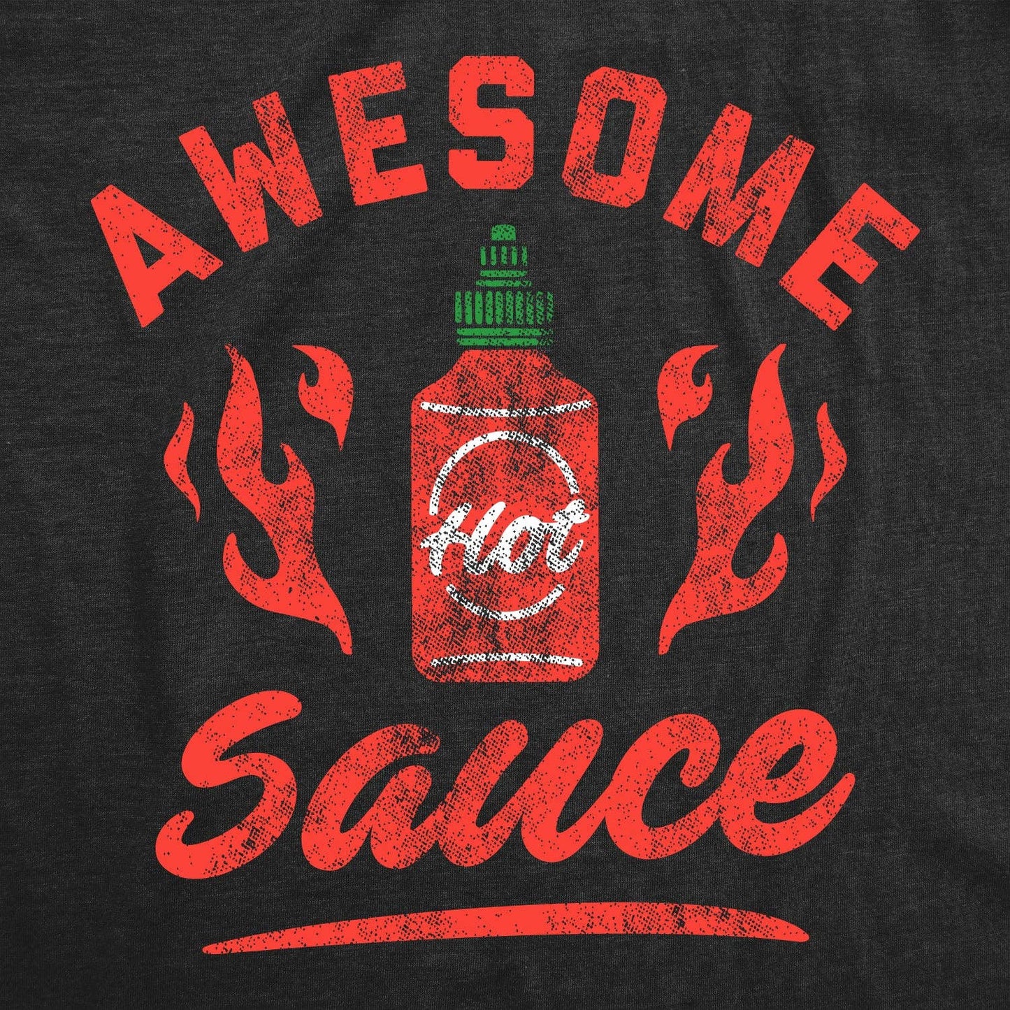 Awesome Sauce Men's Tshirt Food Graphic Tee Western T
