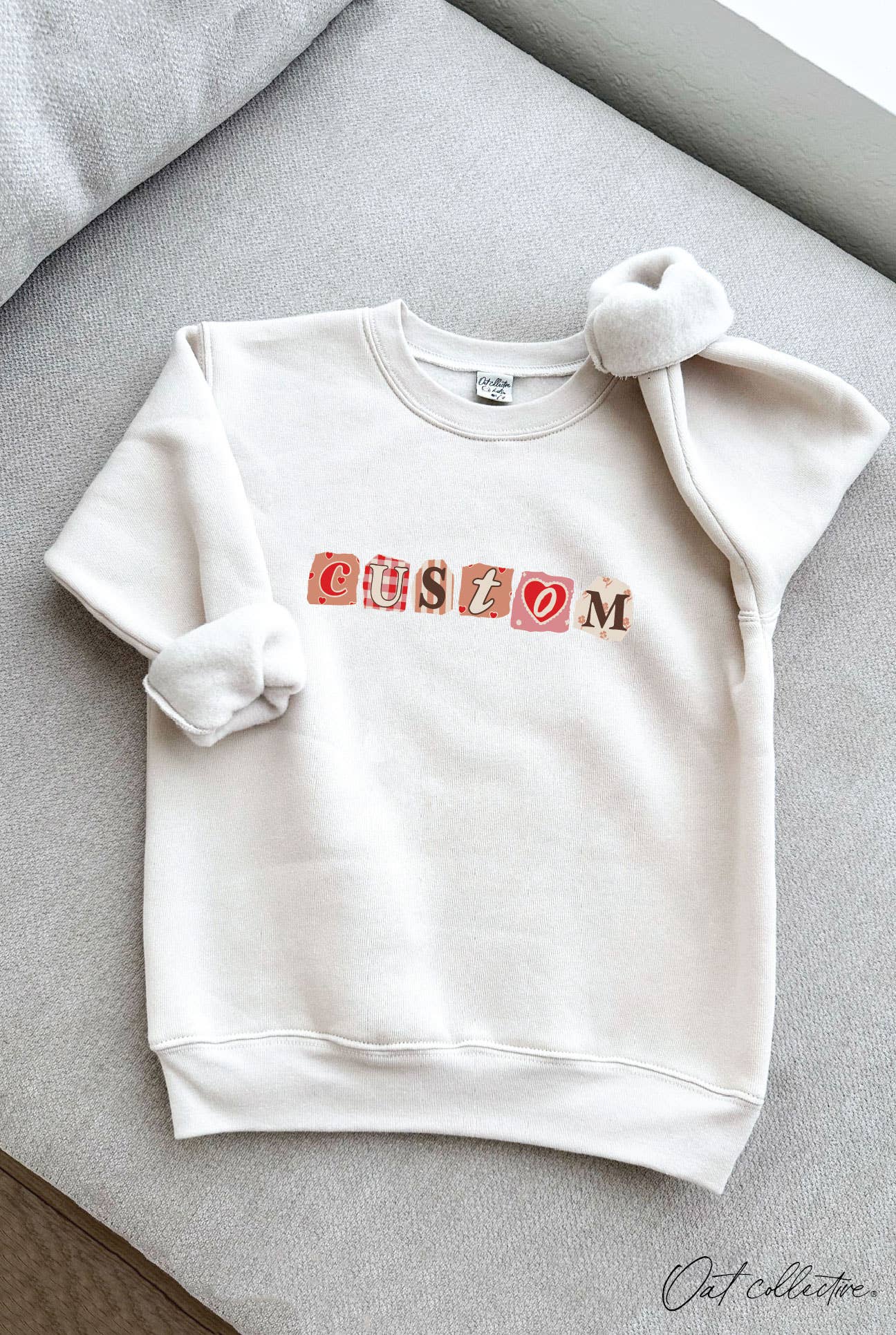 Custom Scrapbook Youth Unisex Graphic Sweatshirt