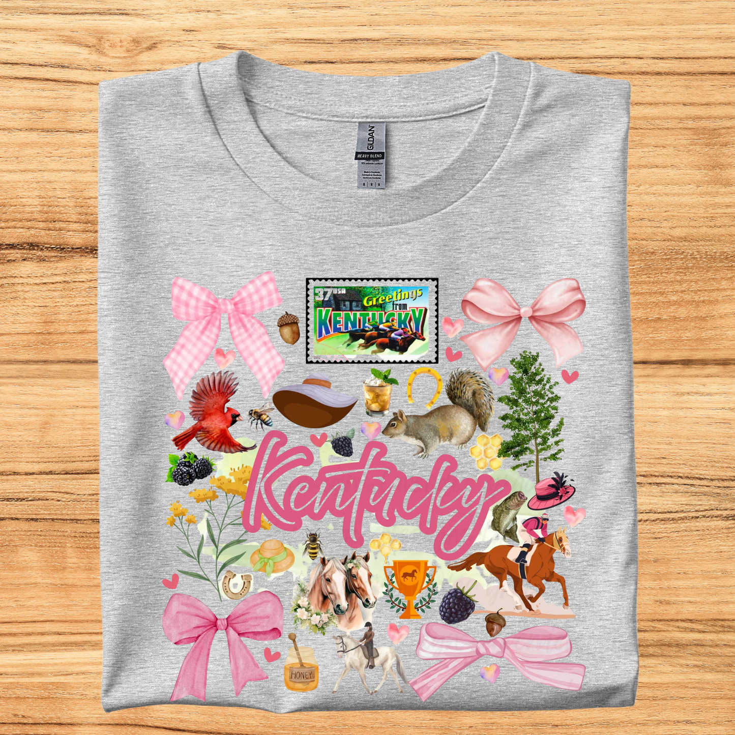 Girly Bows Kentucky Shirt