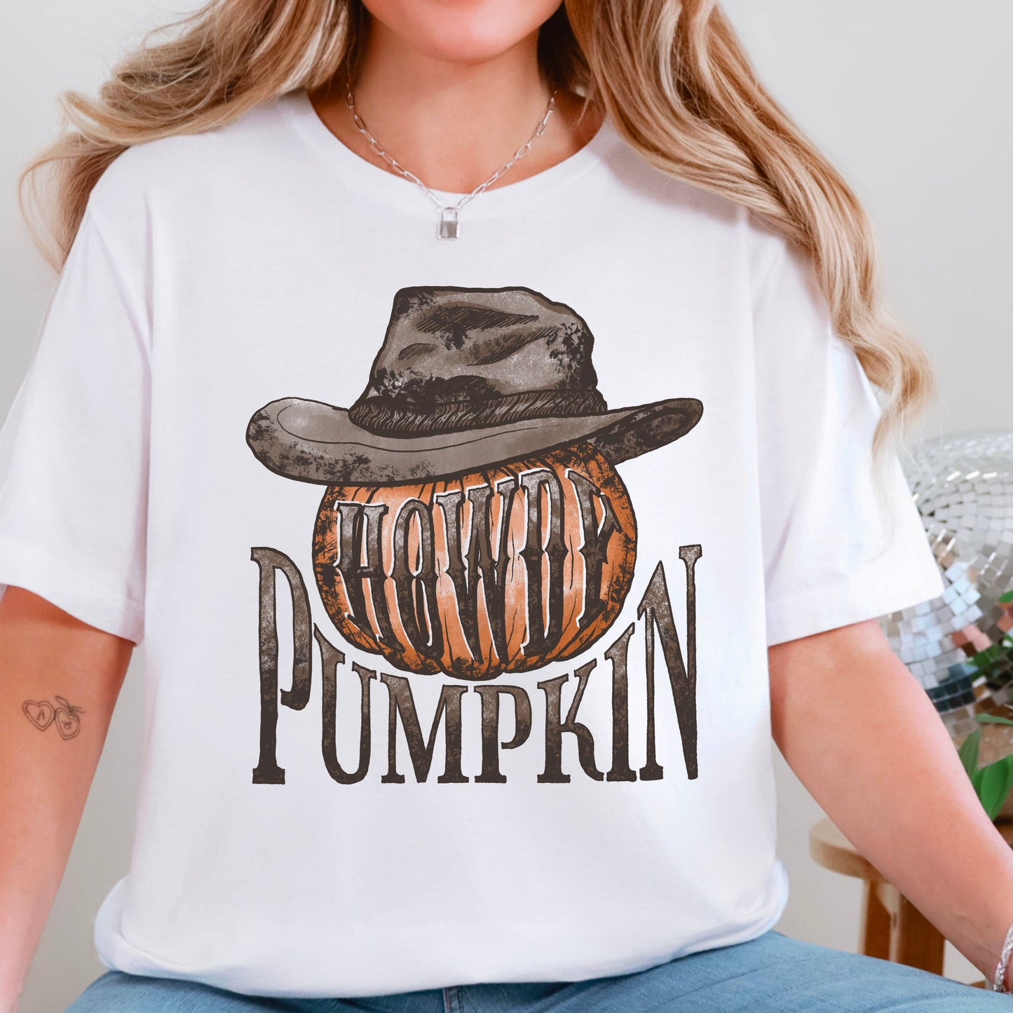 Howdy Pumpkin Fall 2025 Graphic Tee | Bella Canvas
