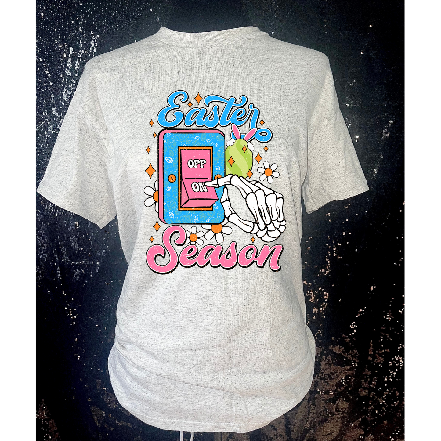 Easter Season On Skeleton T-Shirt