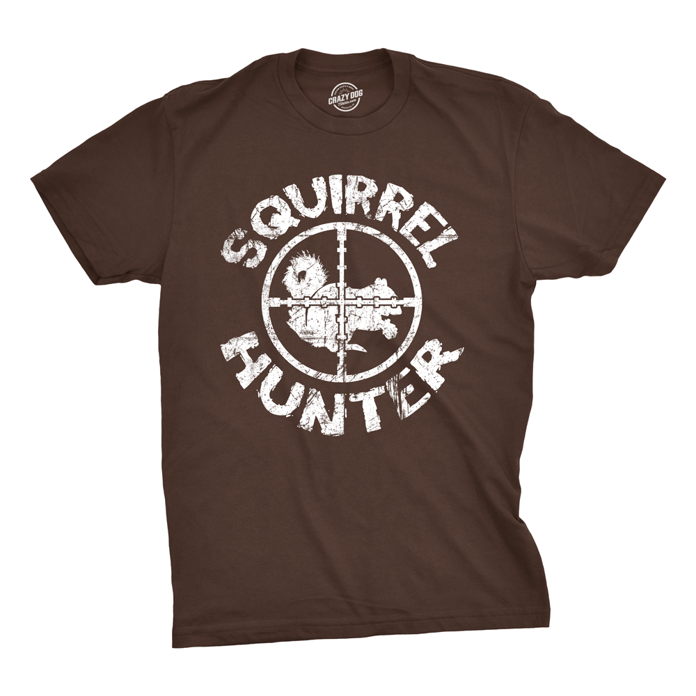 Squirrel Hunter Youth Tshirt Hunting Graphic Tee Kids