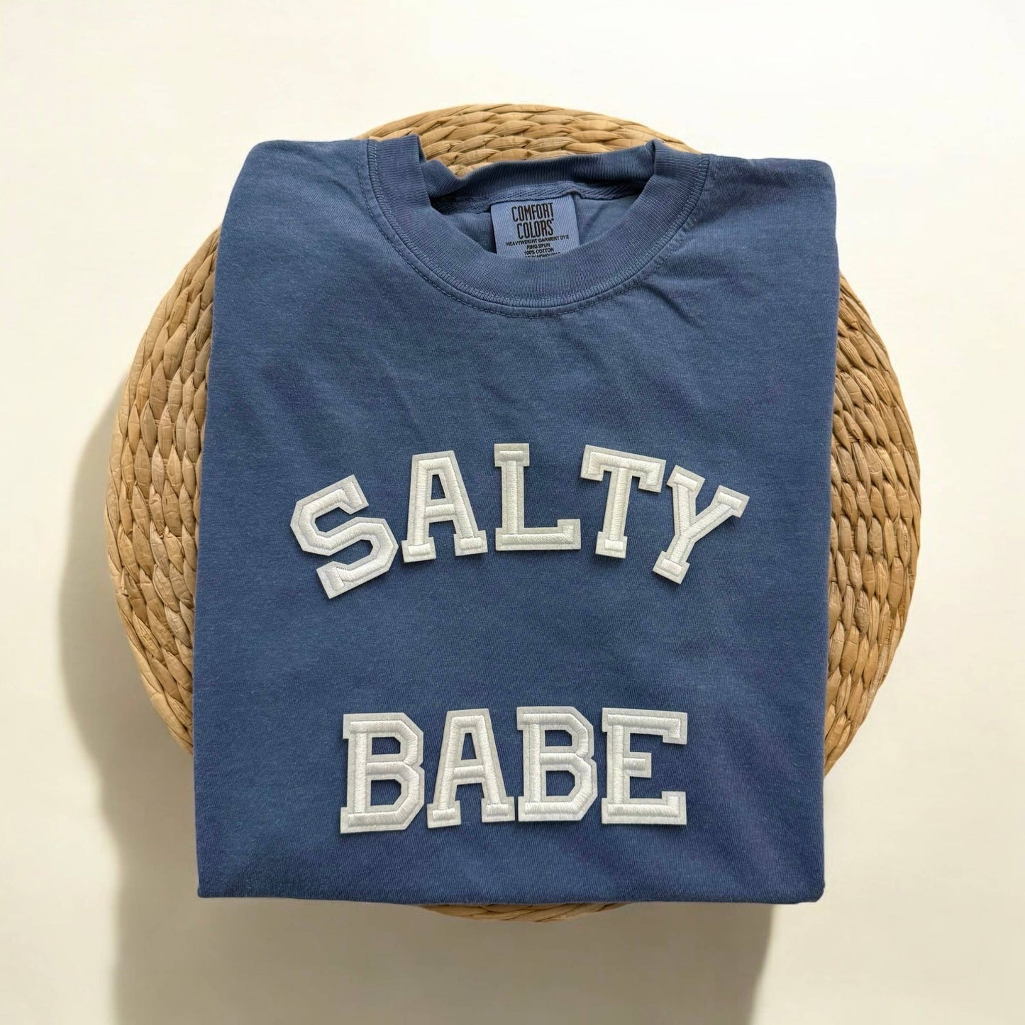Comfort Colors Salty Babe Short Sleeve Shirt, Beach Shirt
