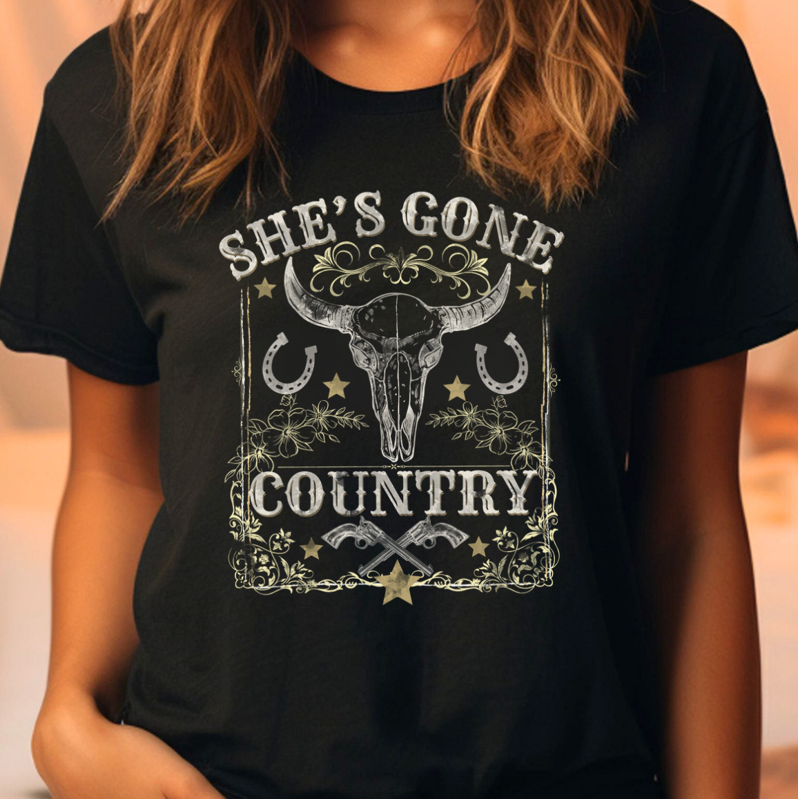 She's Gone Country Tee
