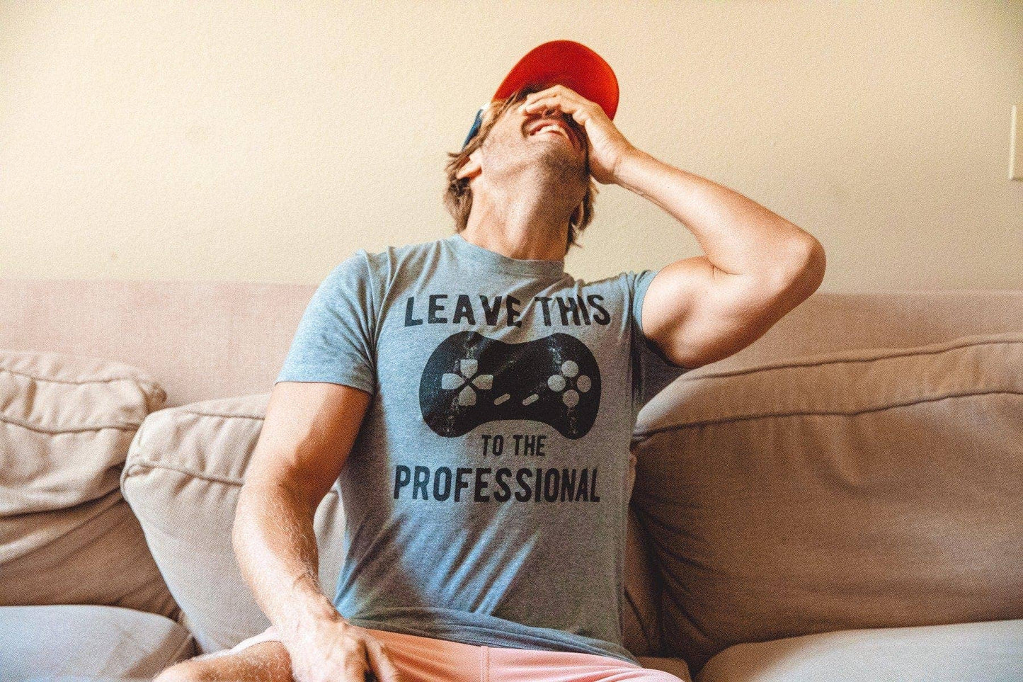 Leave This To the Professional Men's Tshirt Video Games