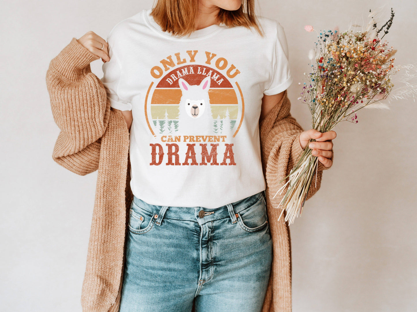 Only You Can Prevent Drama Tee | Llama Shirt