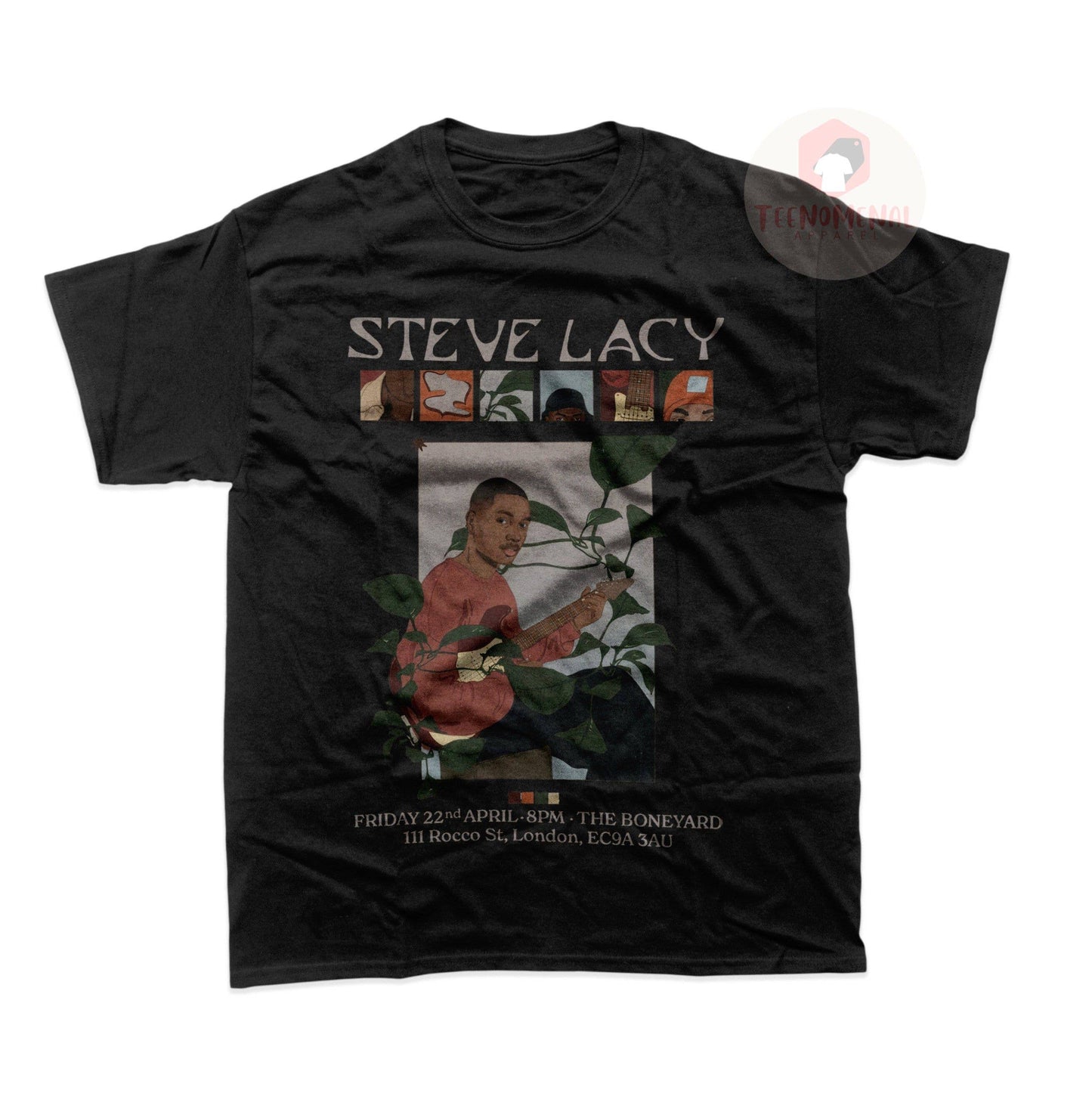 Steve Lacy Gemini Rights Album Tee - Apollo Xxi Graphic Tee