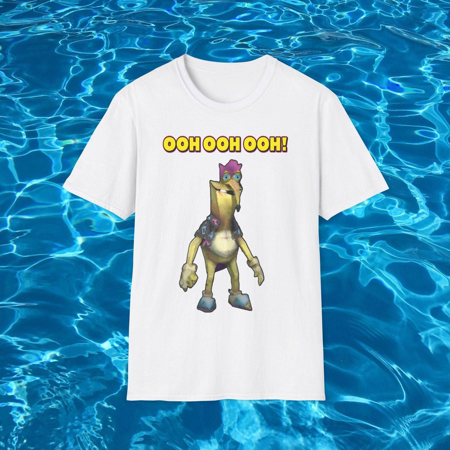 Smiling Friends Funny Meme Parody Cartoon Tee