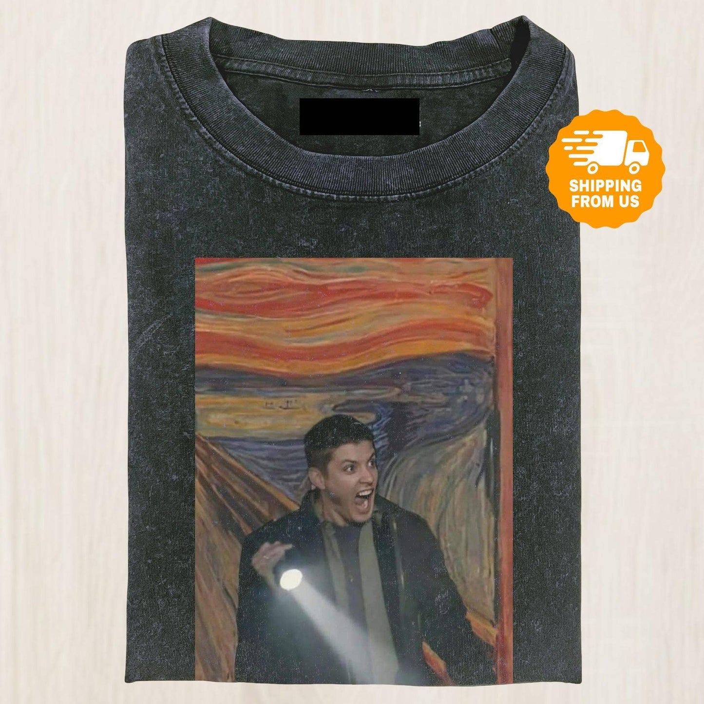 Vintage Supernatural Dean Winchester Retro Tee Shirt