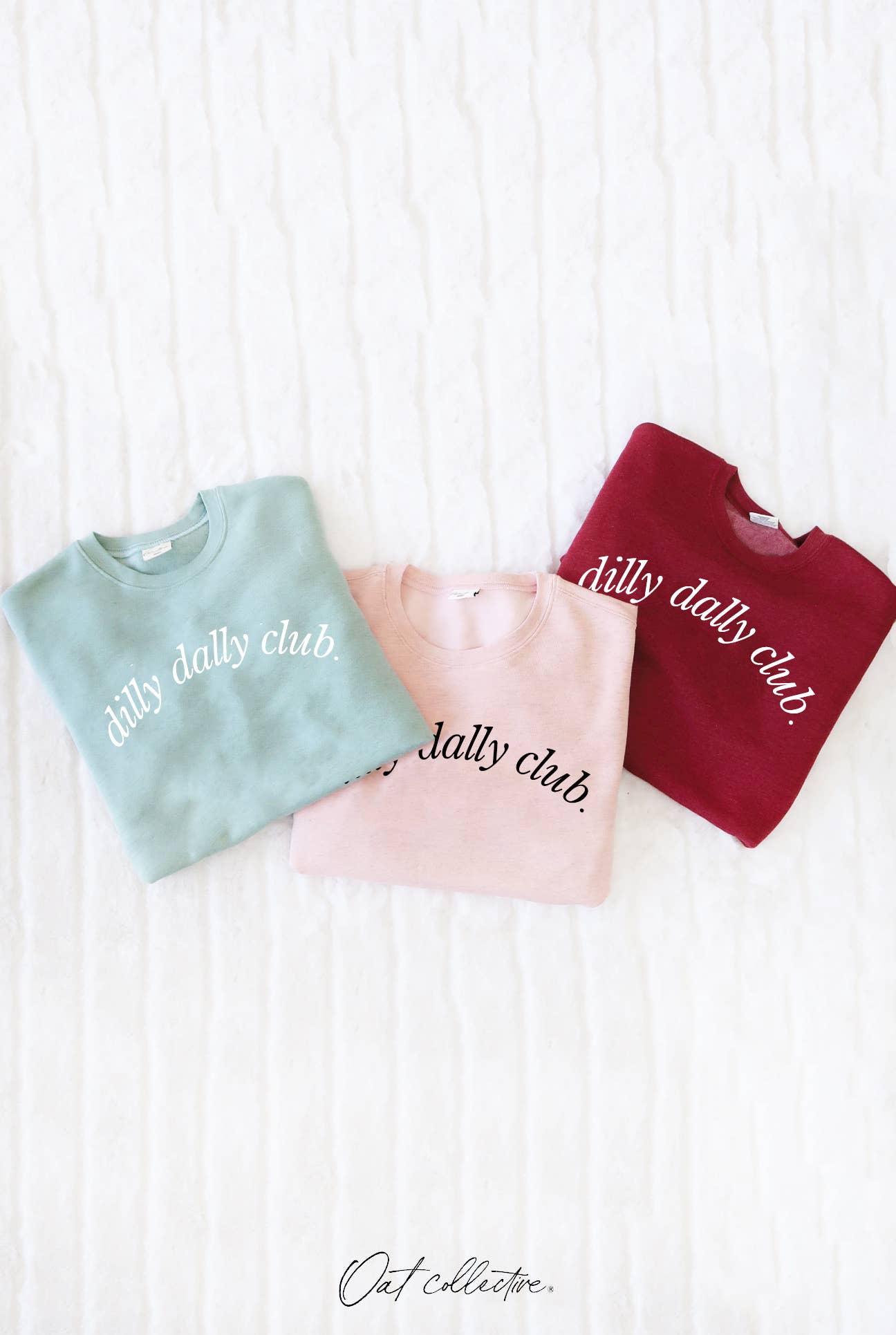 Dilly Dally Club Graphic Sweatshirt