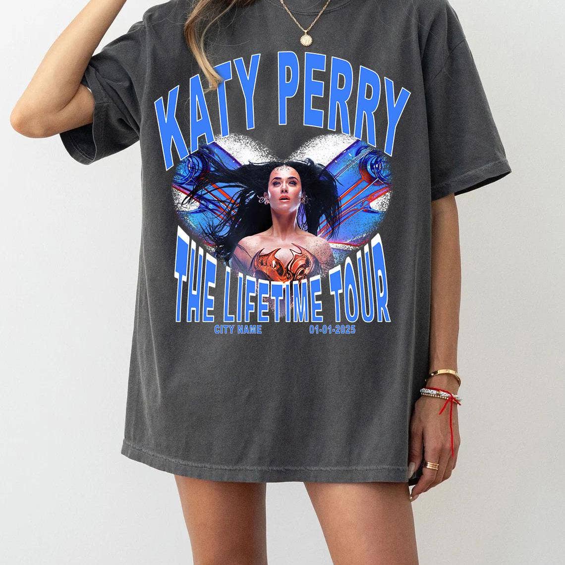 Custom USA Music Tour Tee, Personalized Concert Outfit