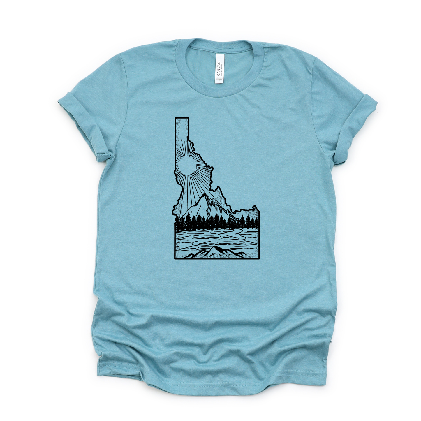 Idaho Sunrise Mountain Graphic Tee 192(Dtf)