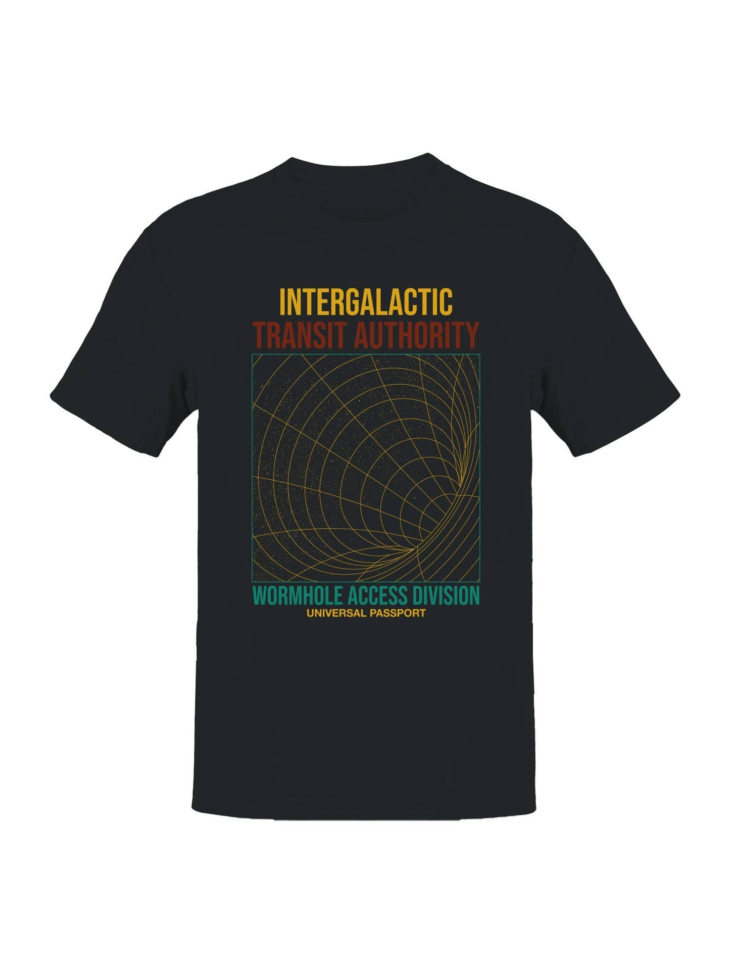 Intergalactic Transit Wormhole Access Men's T-Shirt