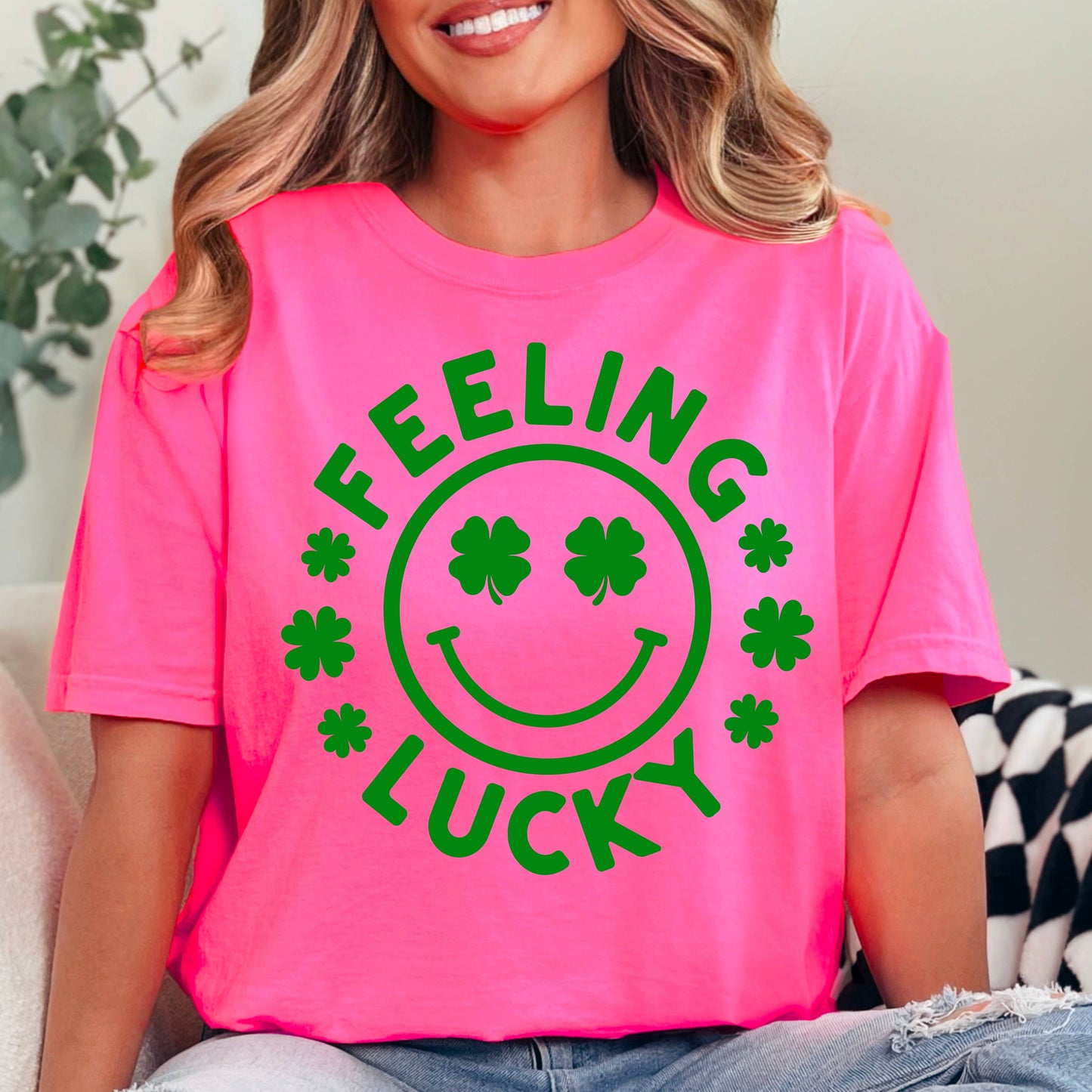 Feeling Lucky St. Patrick’S Day Graphic Tee | Comfort Colors