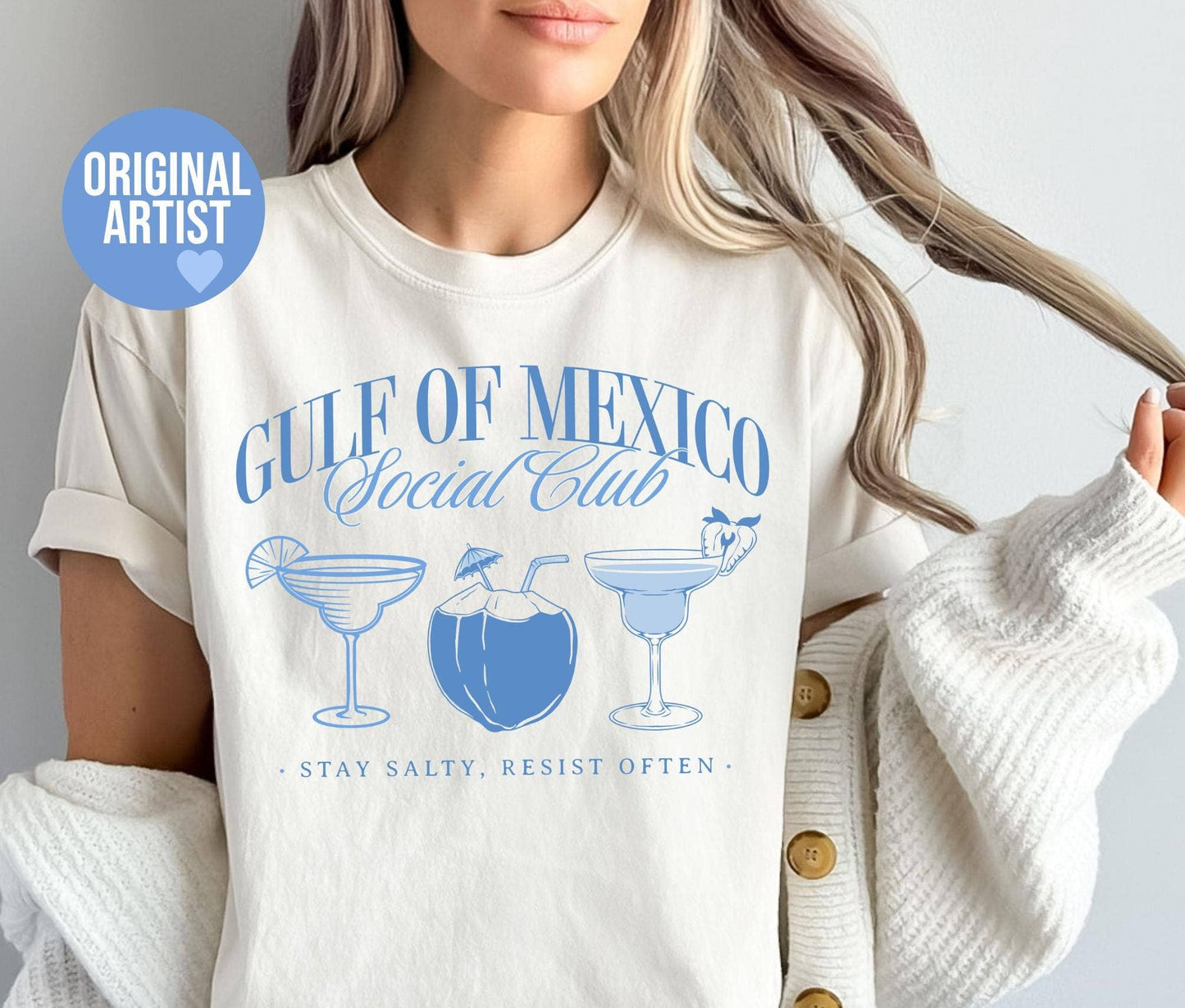 Liberal Gulf of Mexico Social Club Anti-Trump Tee