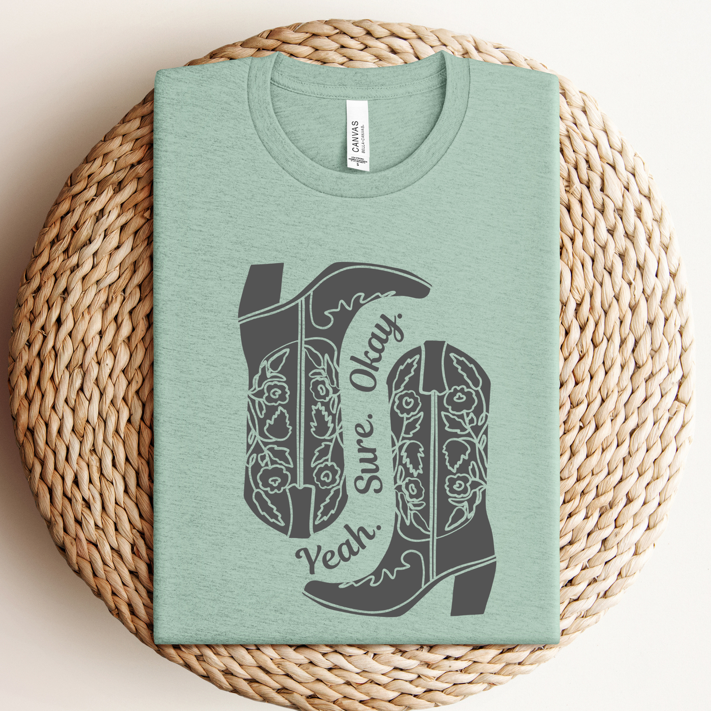 Country Yeah Sure Okay Graphic Tee