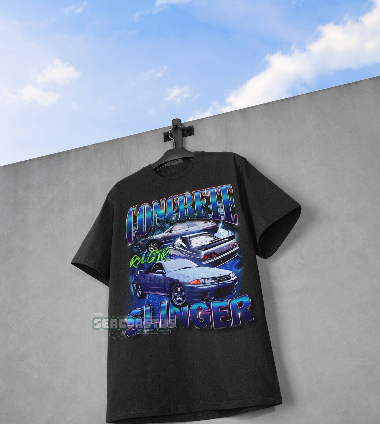 Vintage Nissan Gtr R32 T-Shirt Concrete Slinger Tee