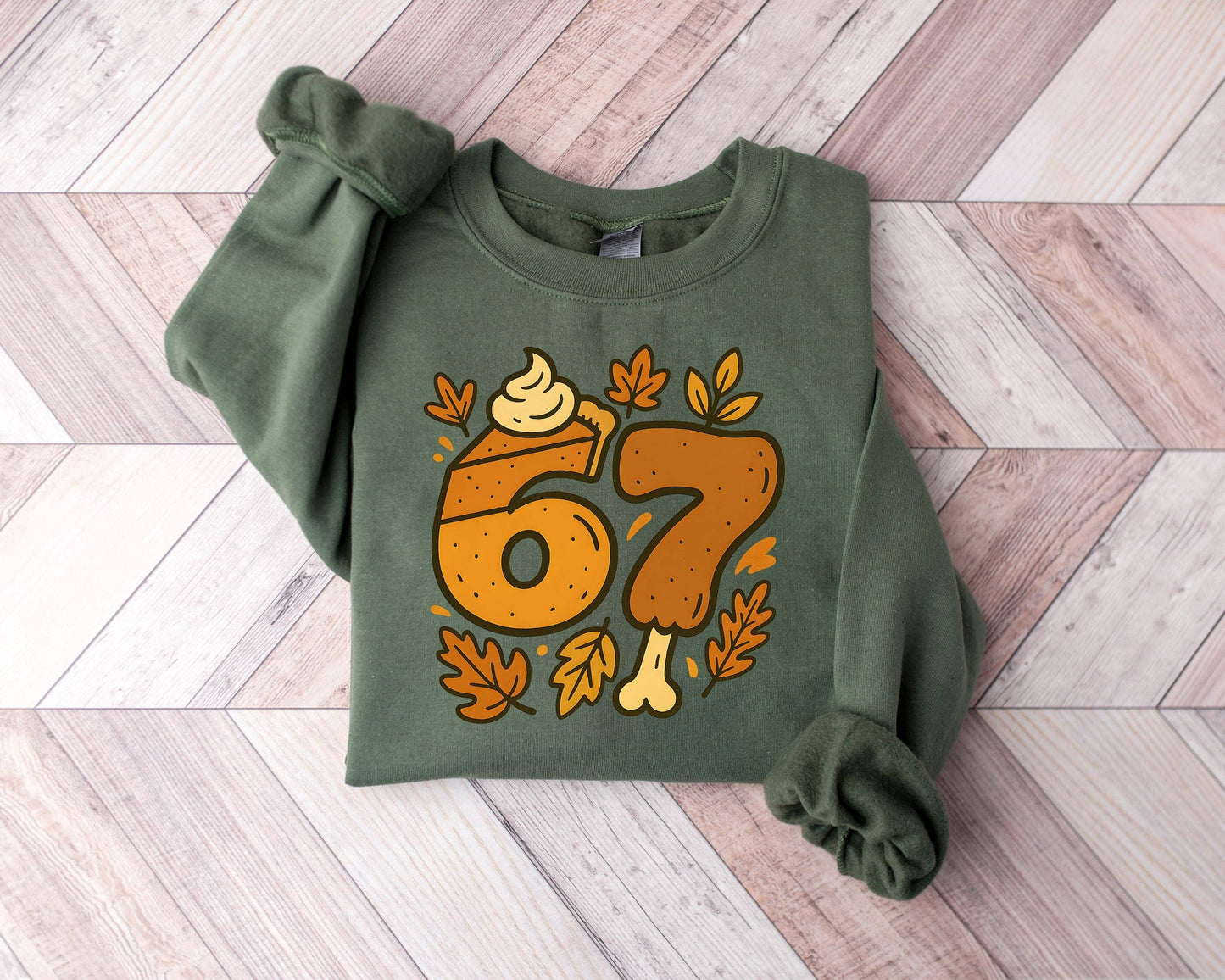 Thanksgiving Turkey Sweatshirt For Couples