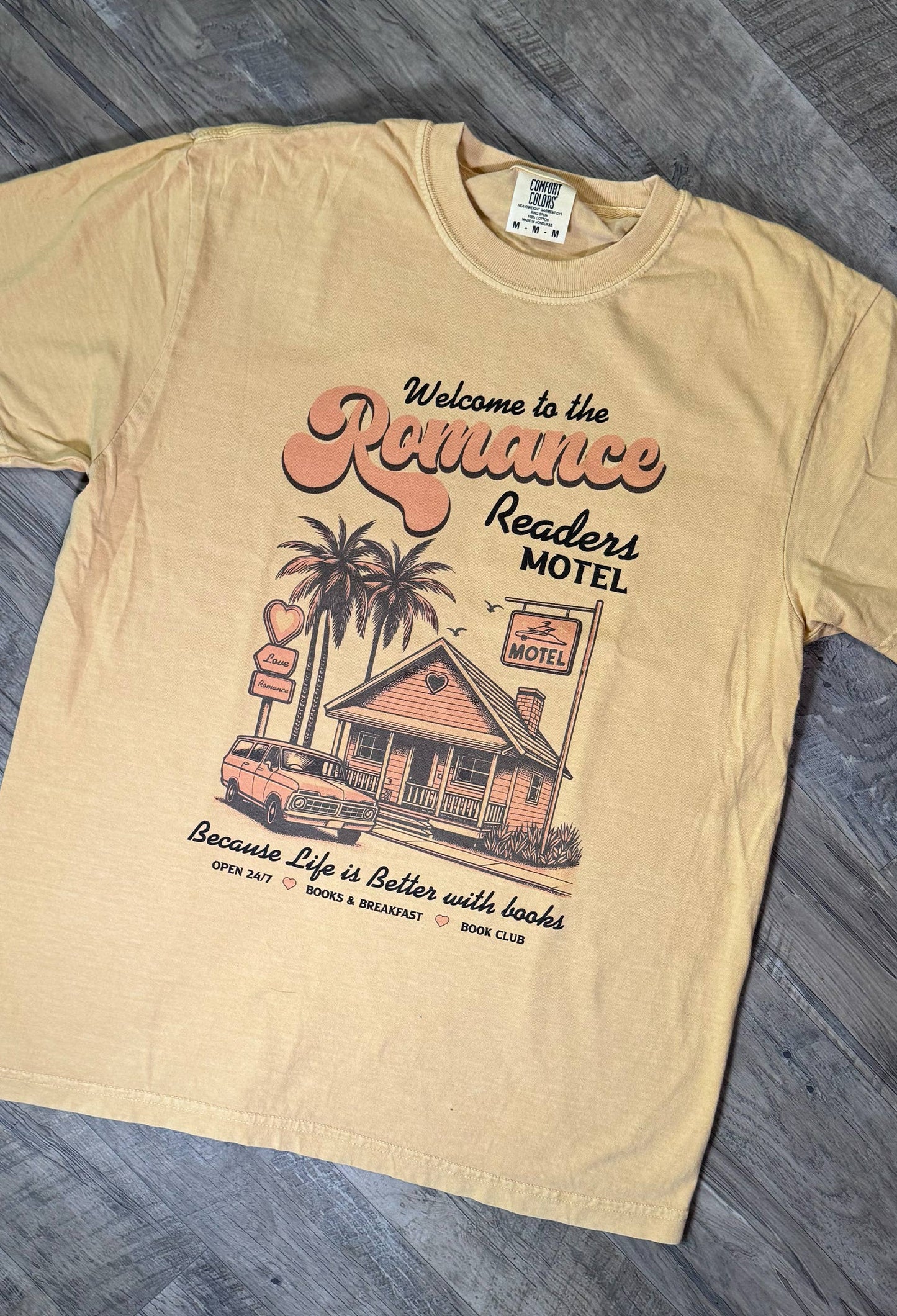Romance Reader's Motel Graphic Tee