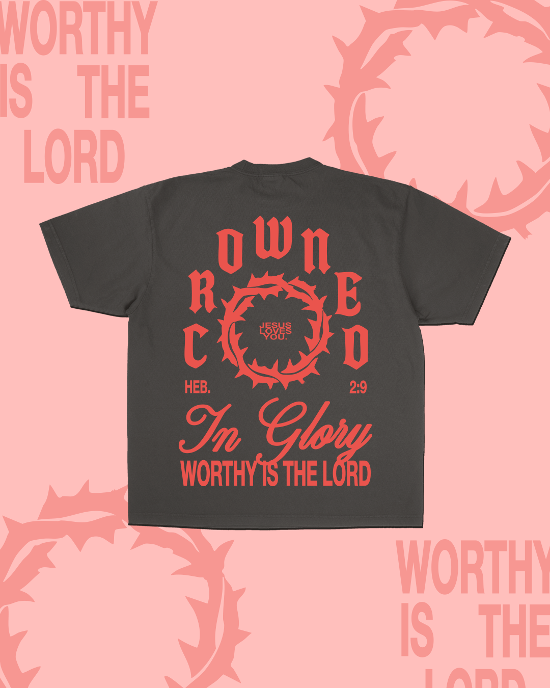New || "Crowned in Glory" Tee
