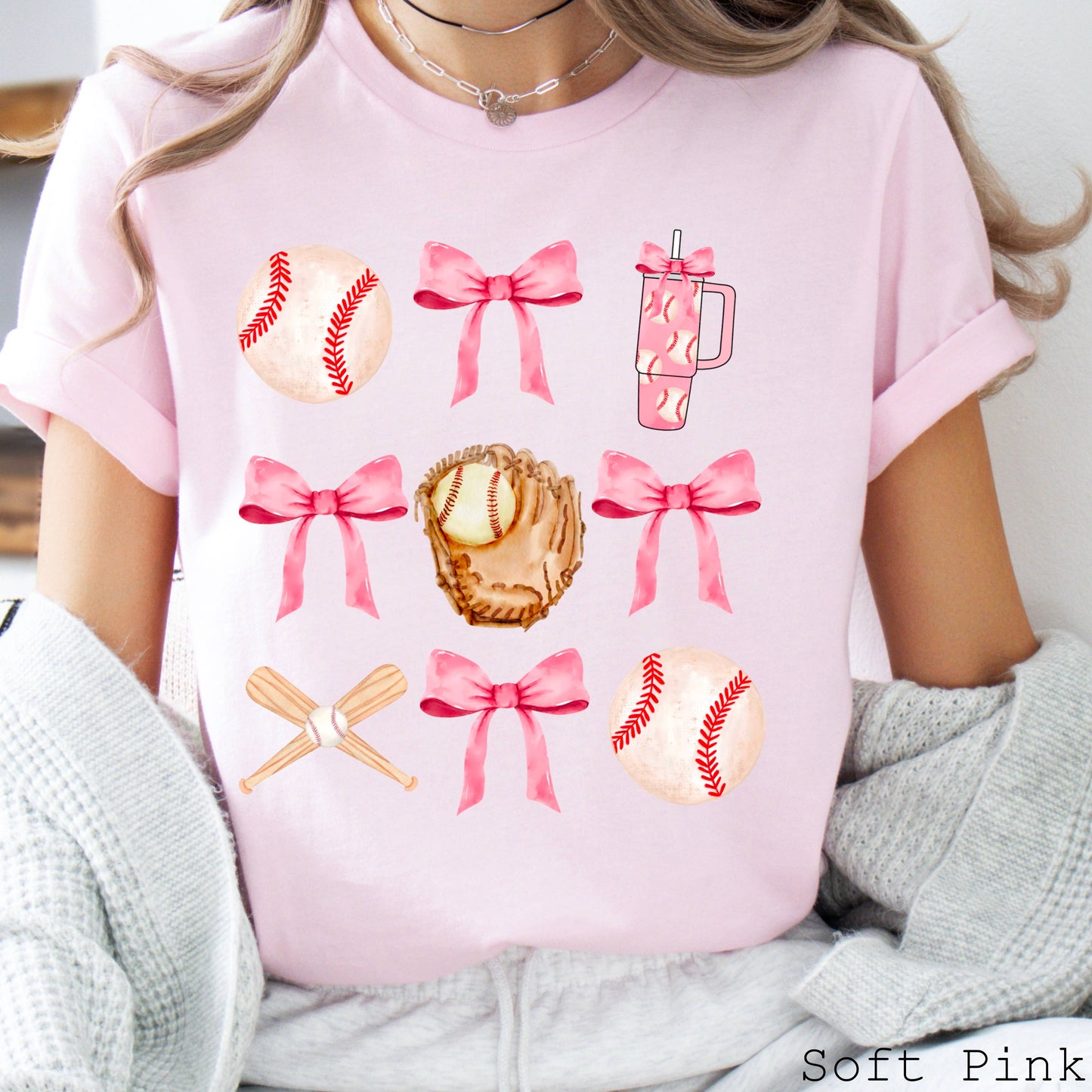 Coquette Baseball Graphic Tee | Bella Canvas