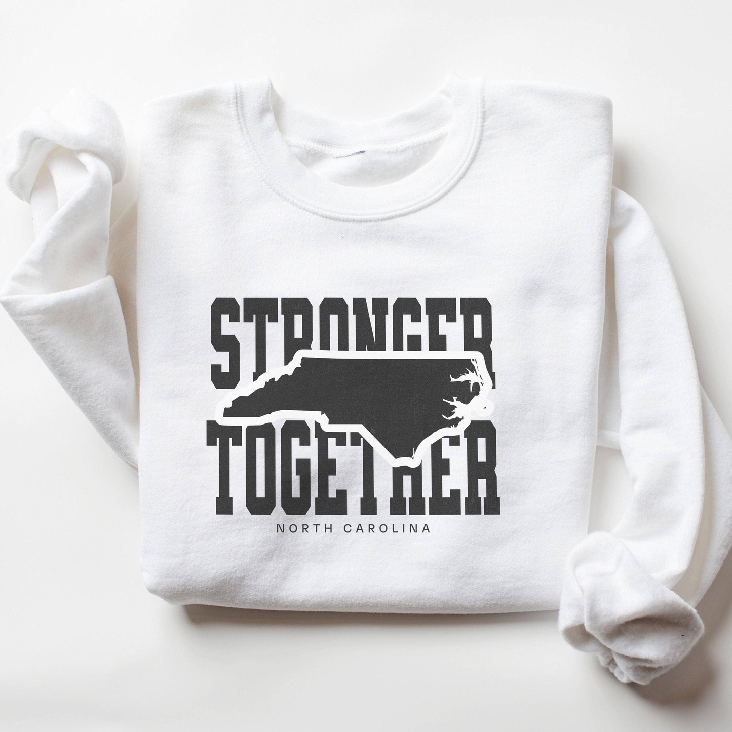 North Carolina 2-Side Shirt Stronger Together Relief Tee