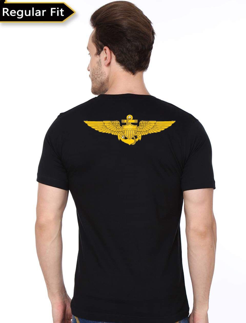 Top Gun Custom Black T-Shirt