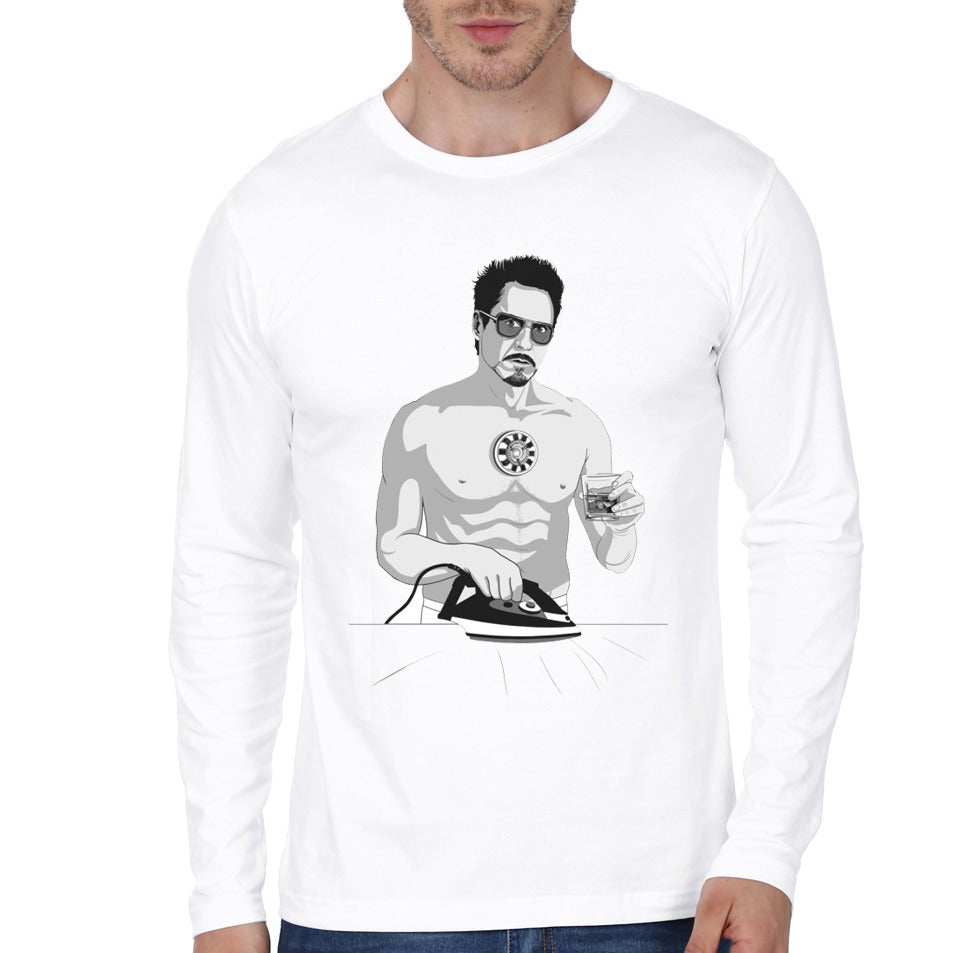 Tony Stark Iron Man Full Sleeve T-Shirt