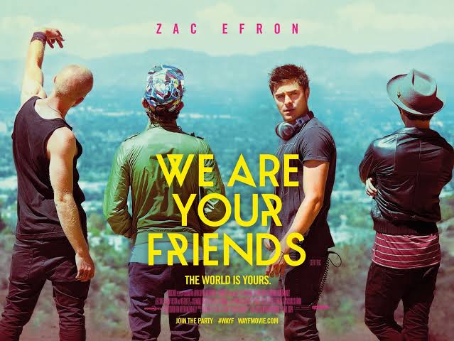Zac Efron We Are Your Friends T-Shirt
