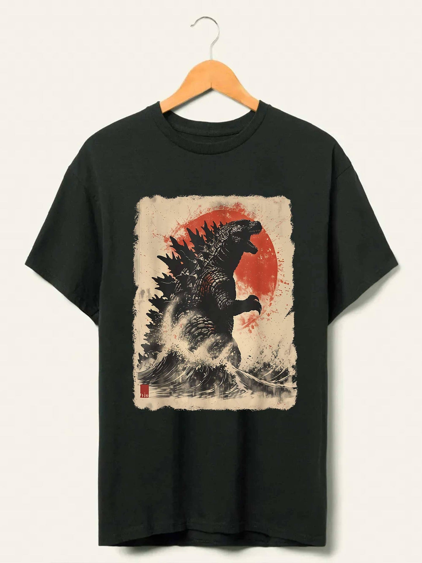 Godzilla Great Wave King of the Monsters T-Shirt