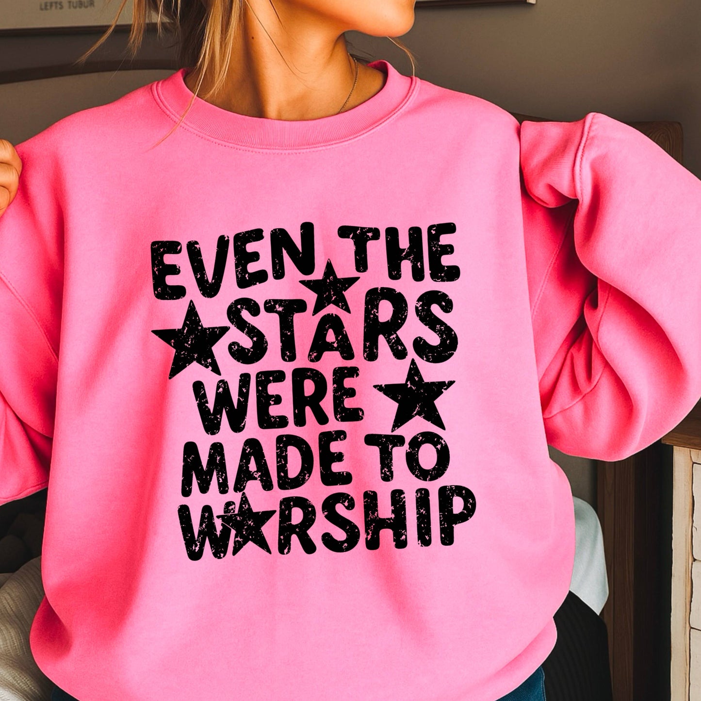 Even the Stars Christian Sweatshirt | Gildan Brand
