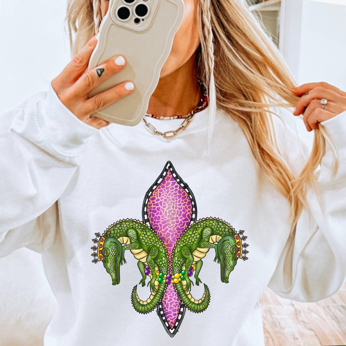 Mardi Gras 2025 Sweatshirt | Women's Sweatshirt