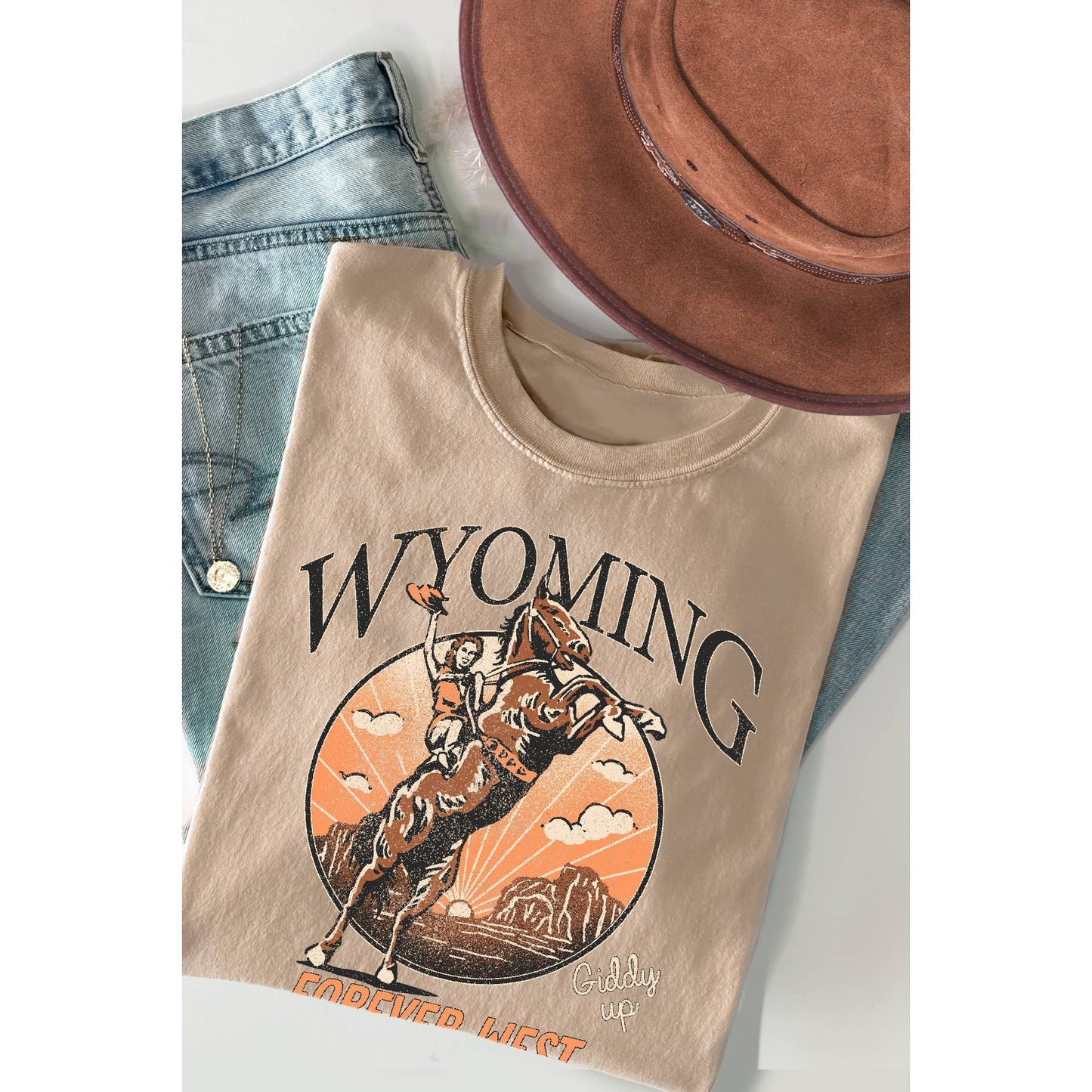Wyoming Short Sleeve Tee