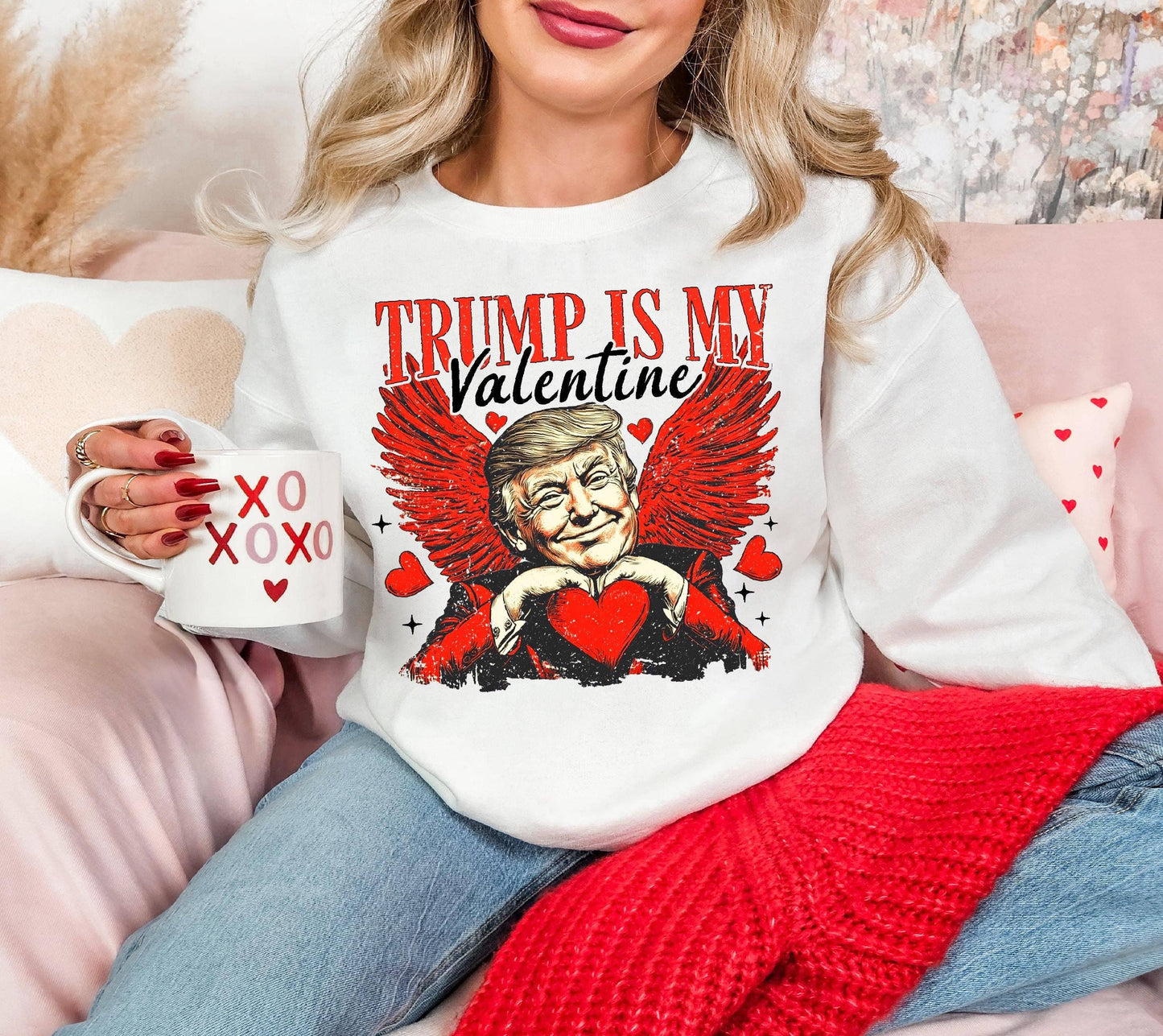 Trump Is My Valentine Shirt - Love For Trump Apparel