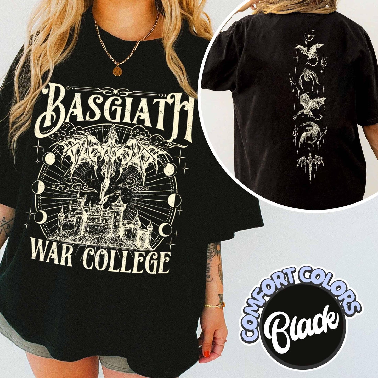 Basgiath War College Dragon Riders Fly or Die Tee Shirt