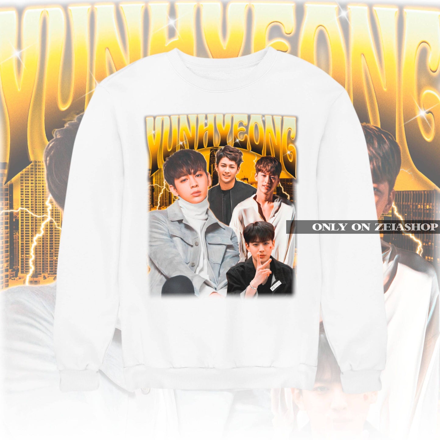 Ikon Retro 90s Sweatshirt - Bootleg Kpop Merch