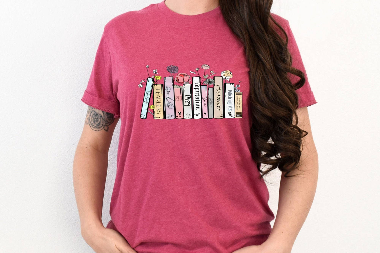 New Albums As Books Shirt - Trendy Aesthetic For Music Lover