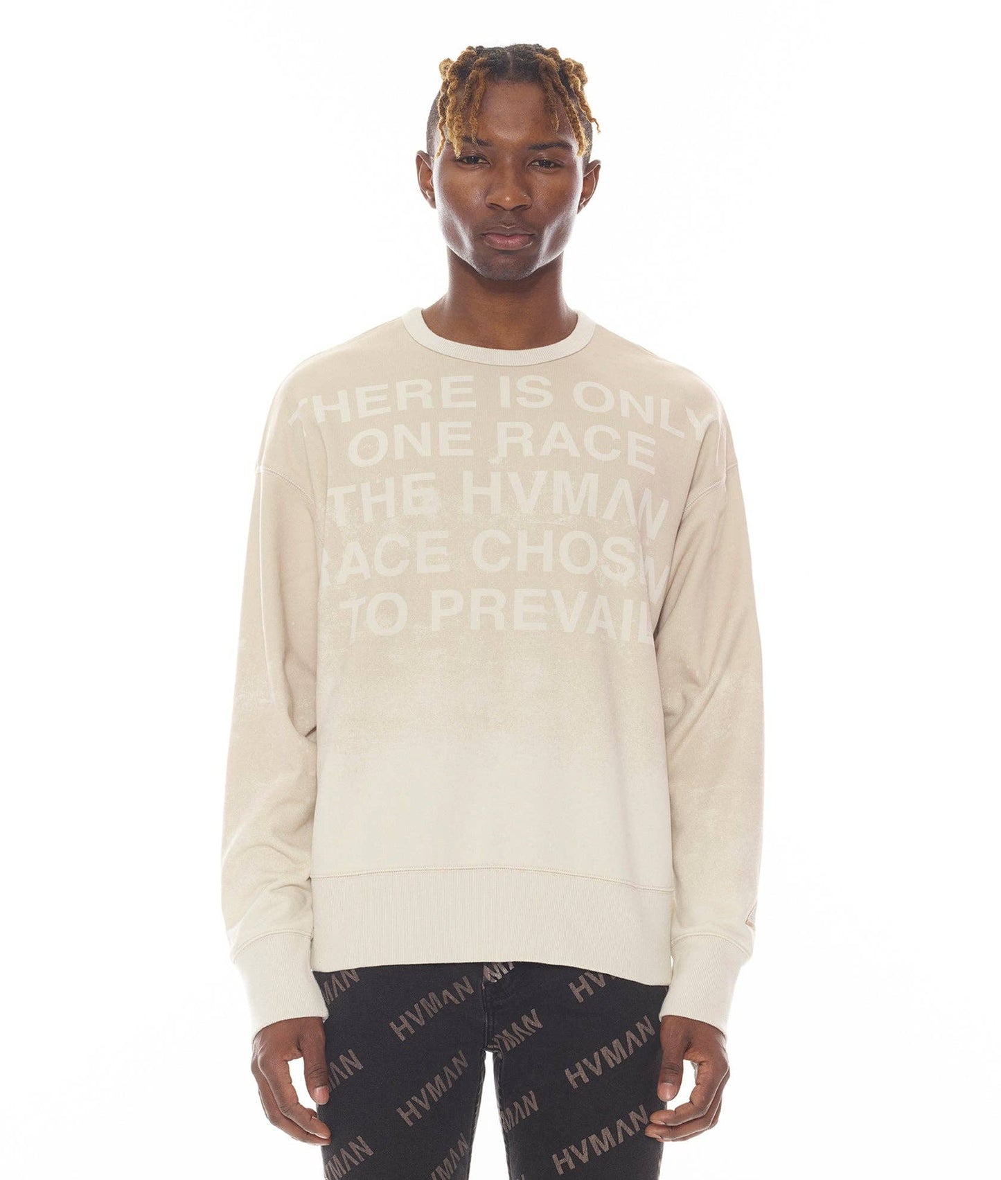 Crew Sweatshirt in Cream