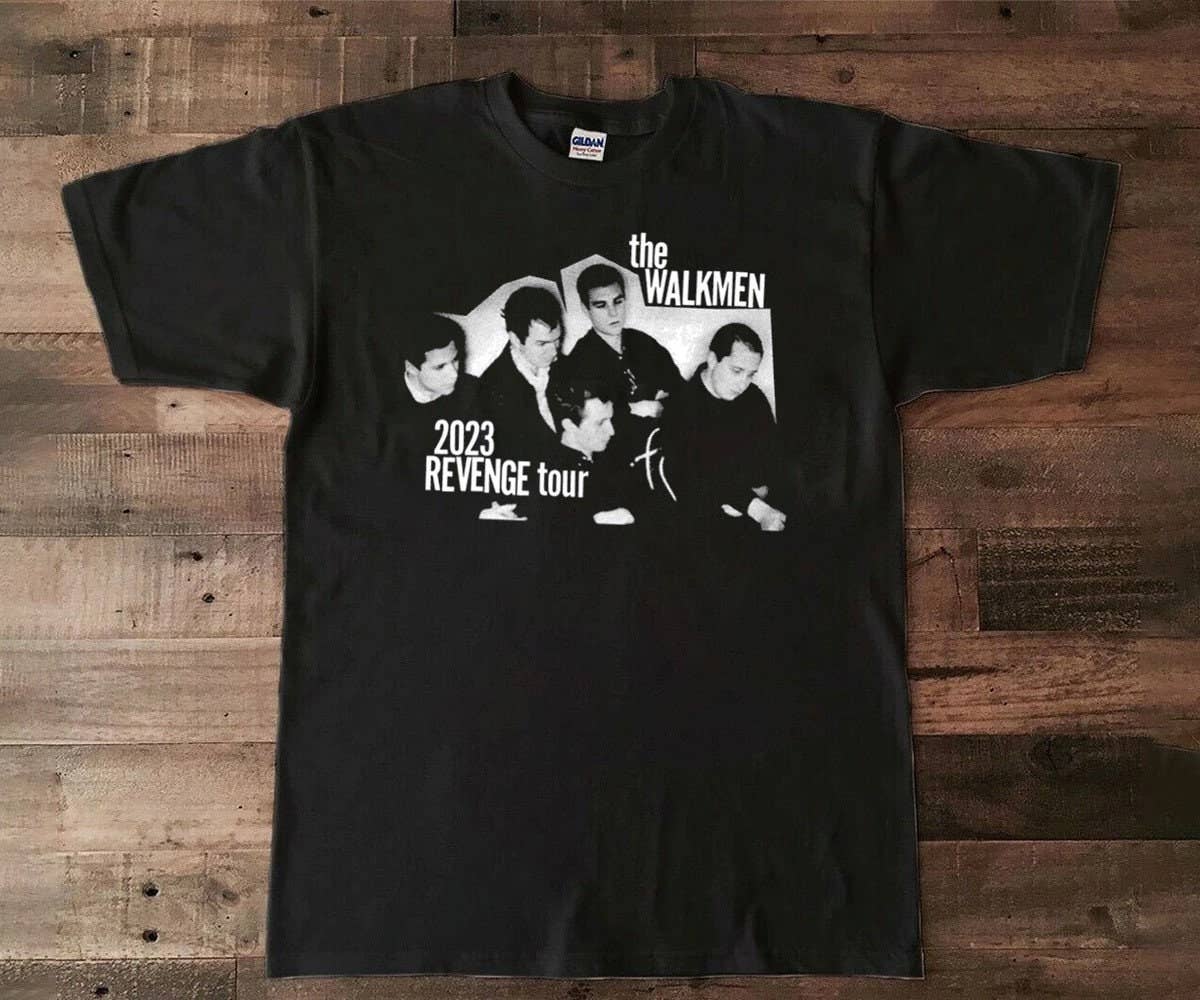 The Walkmen 2023 Revenge Tour Band T-Shirt with Concert