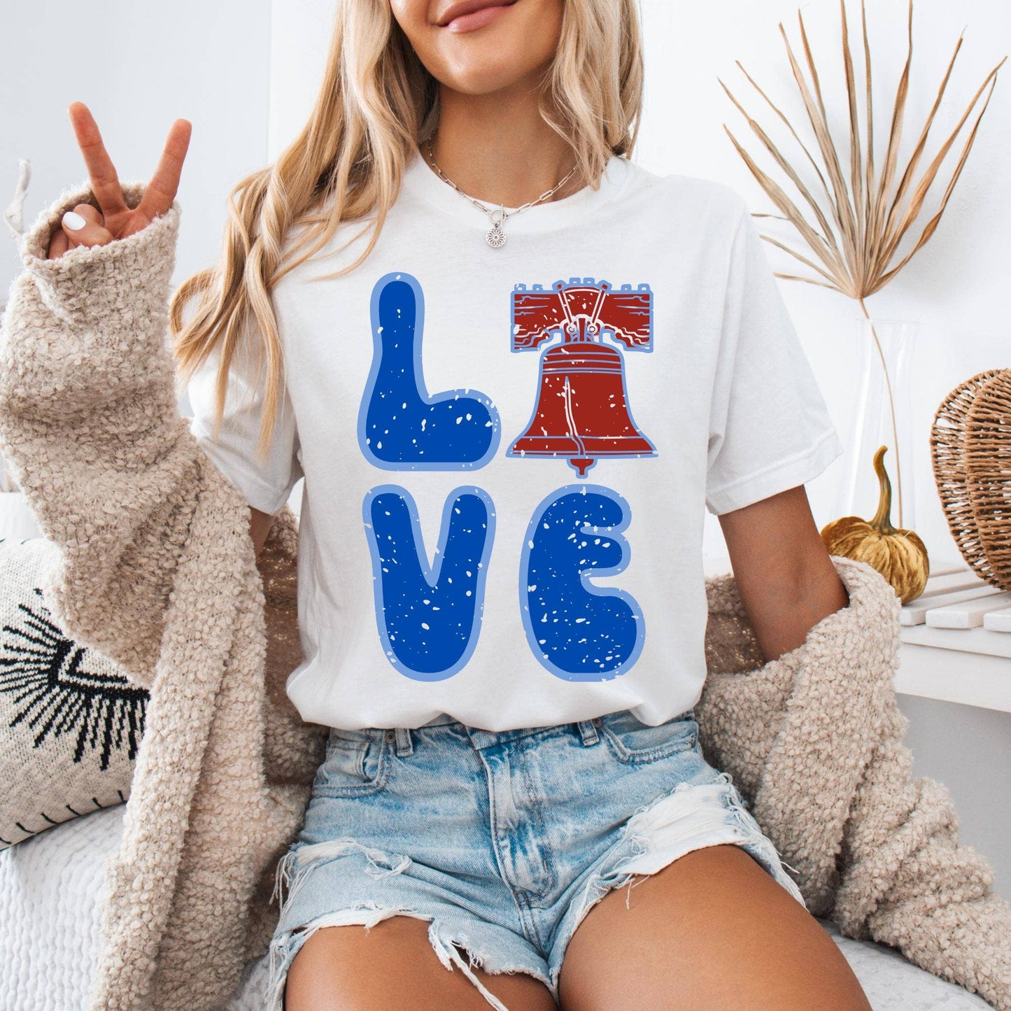 Vintage Philly Baseball Shirt, Liberty Bell Womens Gift